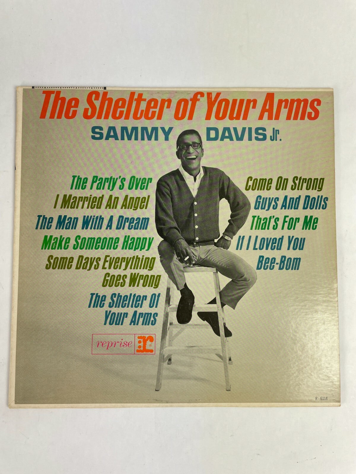 The Shelter of Your Arms Sammy Davis Vinyl Record