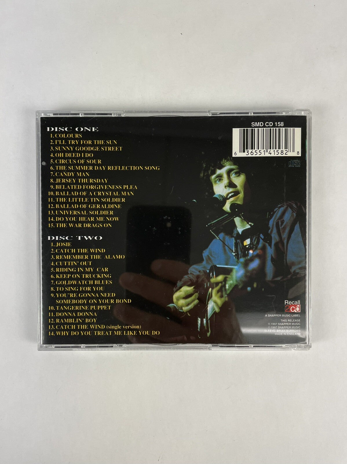 Donovan - Mellow 2 CD Set 1997, Snapper Music CD #7