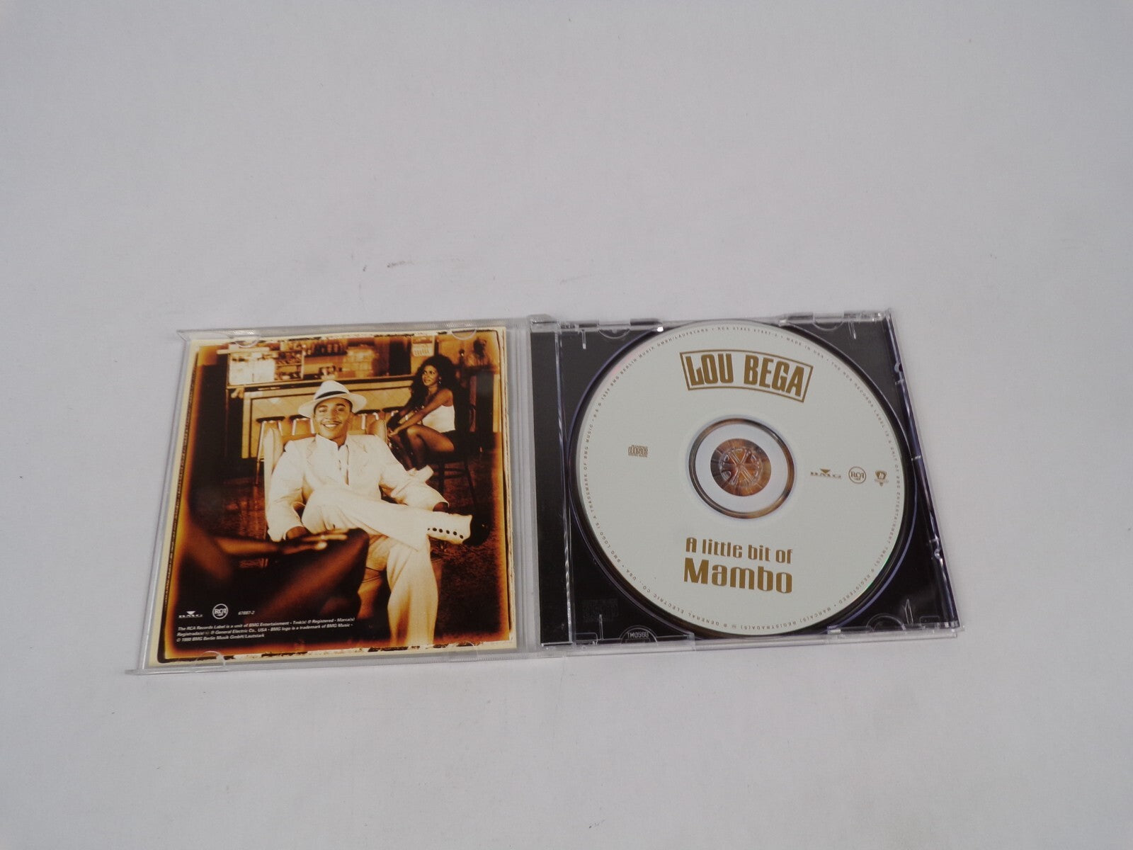 Lou Bega A Little Bit Of Mambo Baby Kggp Smiling Lou's Gate I got A Bid CD#67