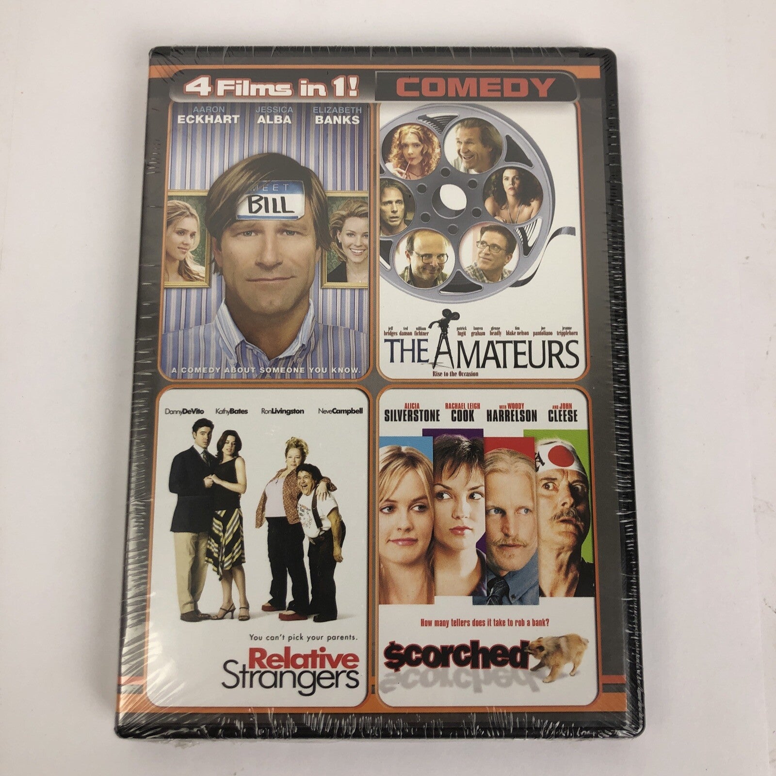 Meet Bill / The Amateurs / Relative Strangers / Scorched (DVD, 2009, 2-Disc Set)