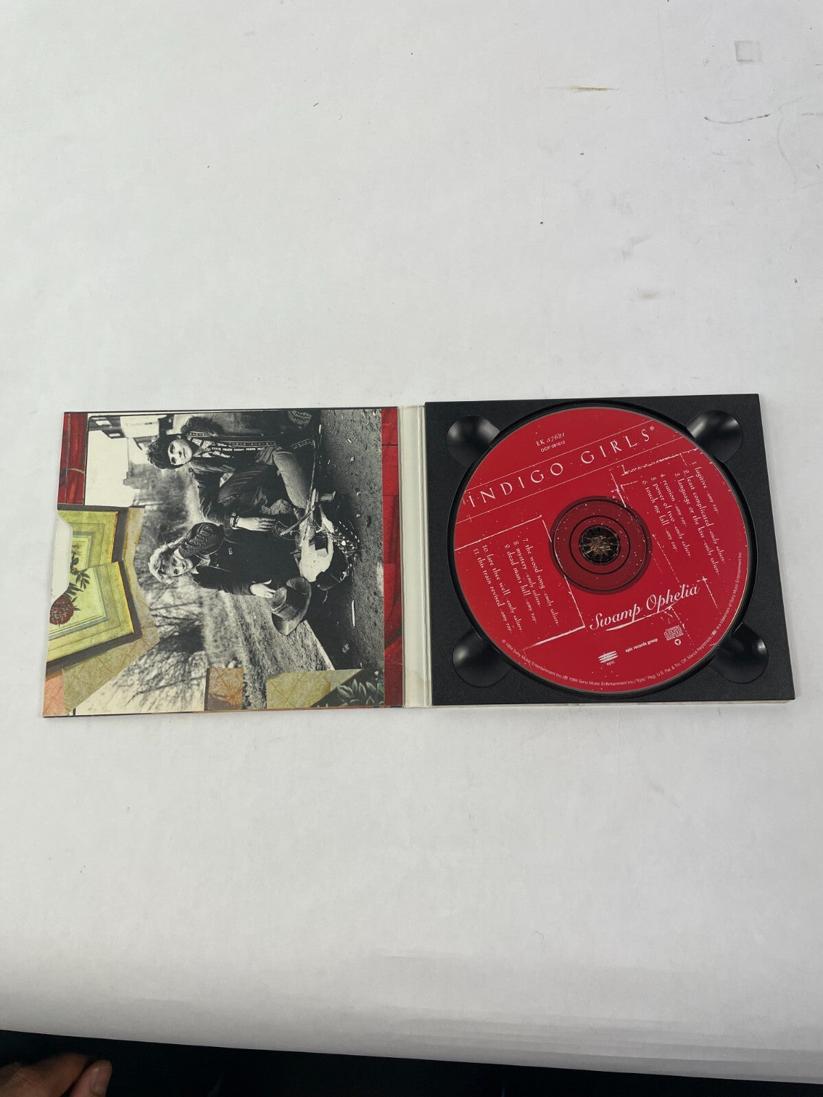 Indigo Girl Swamp Ophelia Fugitive Least Complicated Language Or The Kiss CD#73