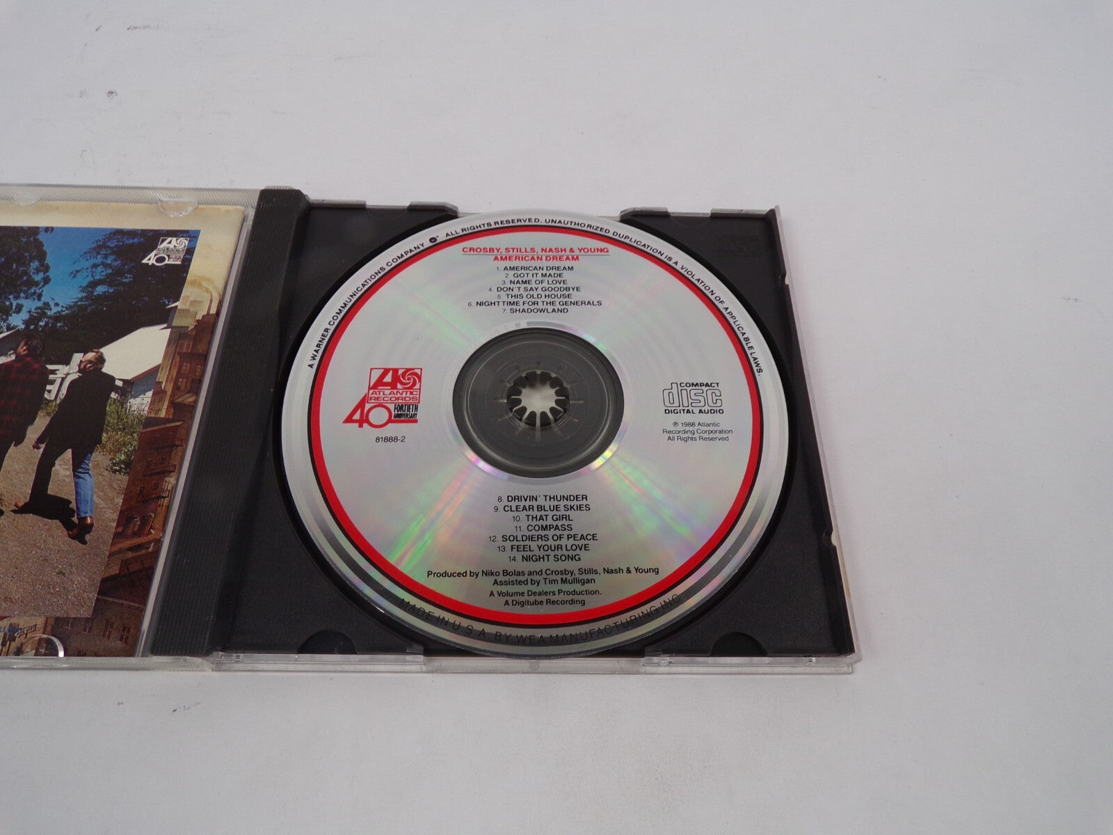 Crosby, Stills, Nash & Young American Dream Got It Made Name Of Love Do CD#67