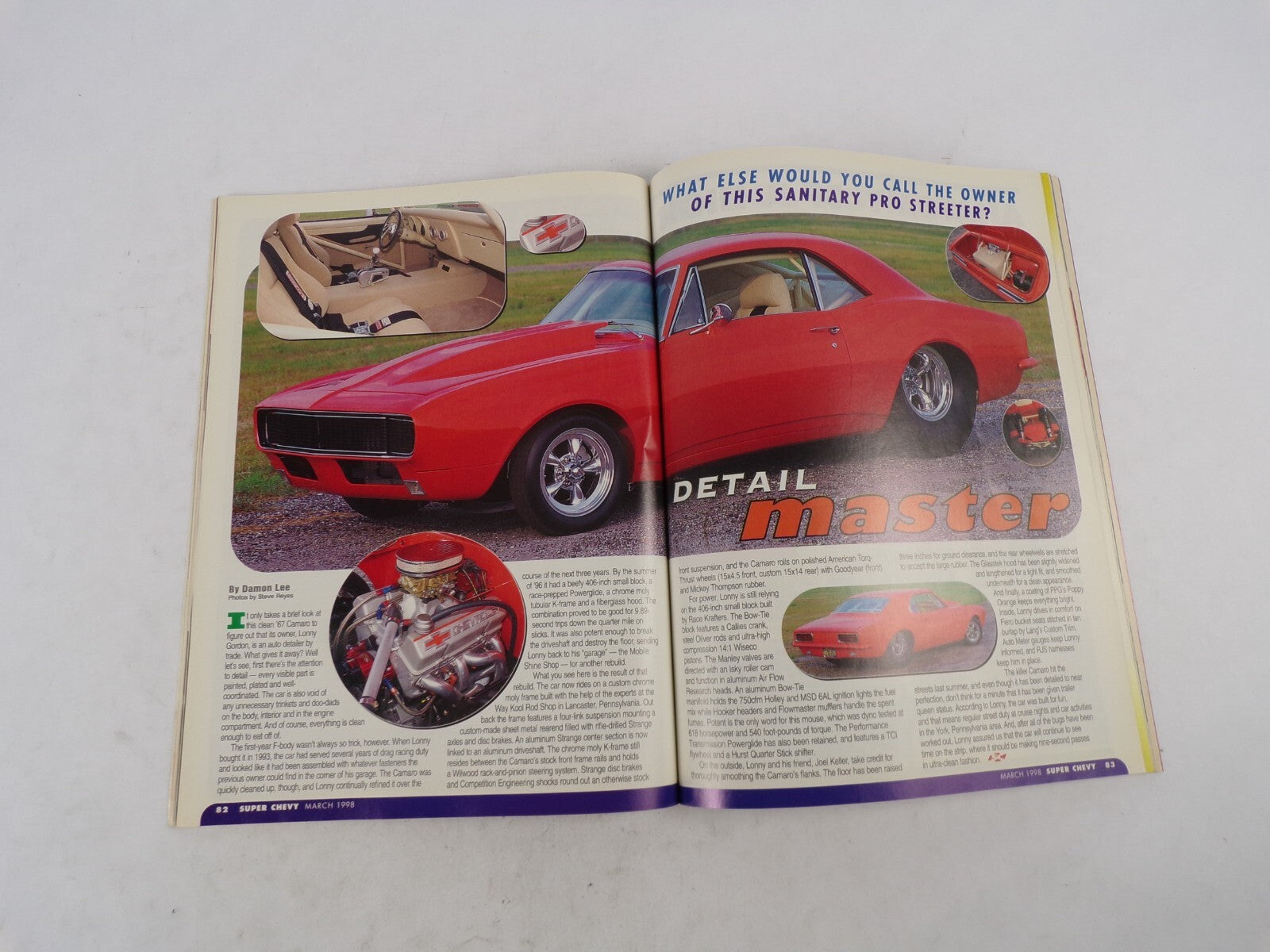 March 1998 Super Chevy First Look! Latest Tri-Five Chassis Upgrades Newest Go-Fa