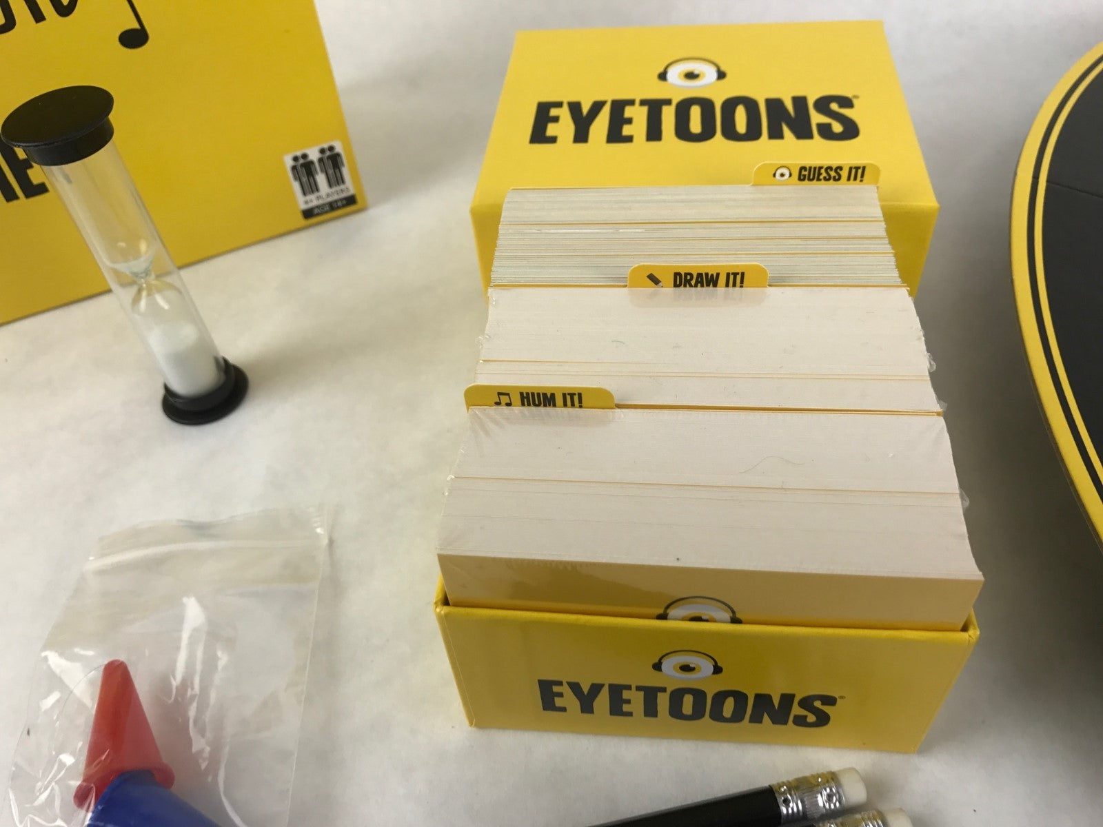 Eyetoons Board Game Music Knowledge Challenge After Dinner Family Party Game