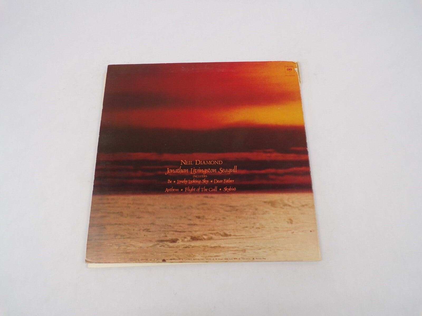 Neil Diamond Jonathan Livingston Seagull Be Flight Of The Gull Vinyl Record