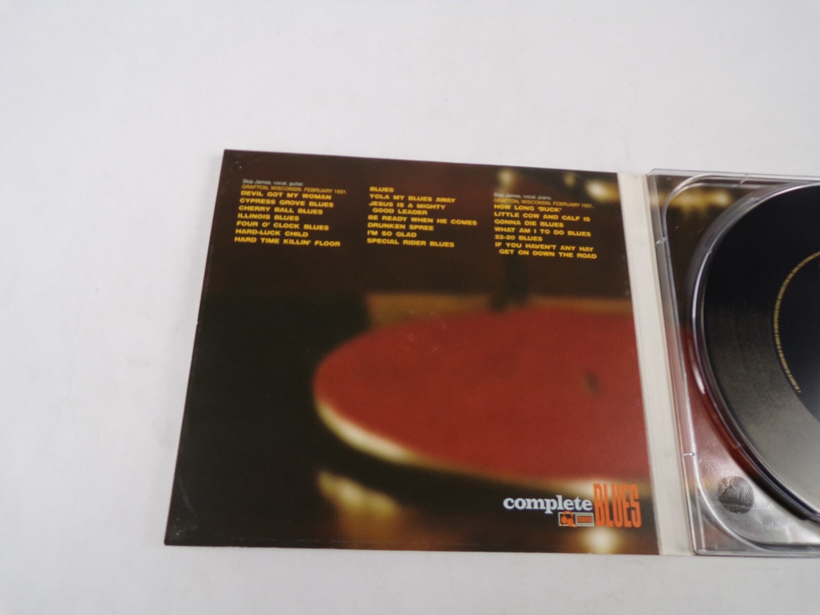 Skip James Cypress Grove Blues Devil Got My Woman I'm So Glad CD#34