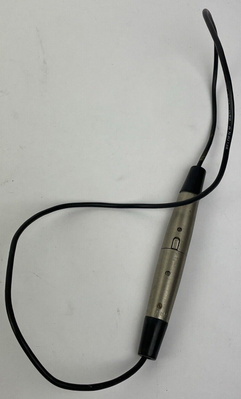 Switchcraft XLR Male to Female 3 Pin Microphone Connector Cable 32" Total Length