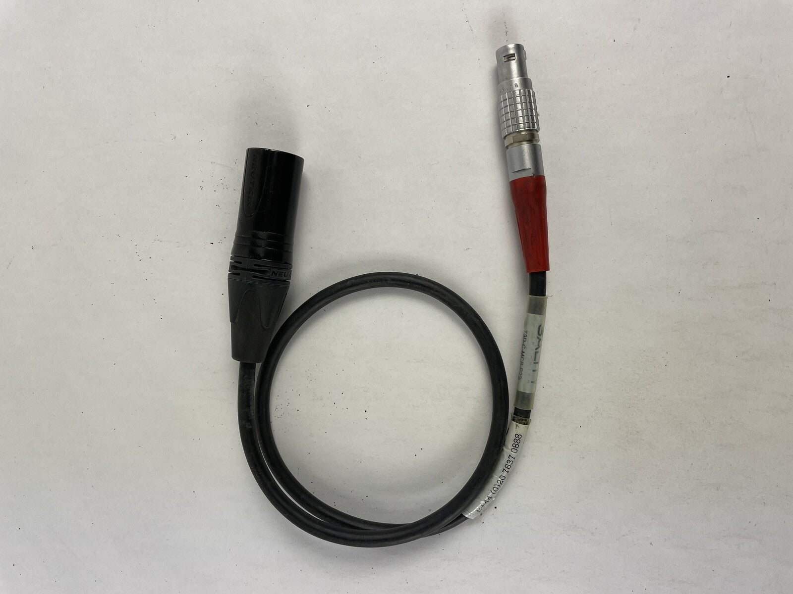 Element Technica 4-Pin XLR Male to 2-Pin Bolt Power Cable - 24" 2 ft Long