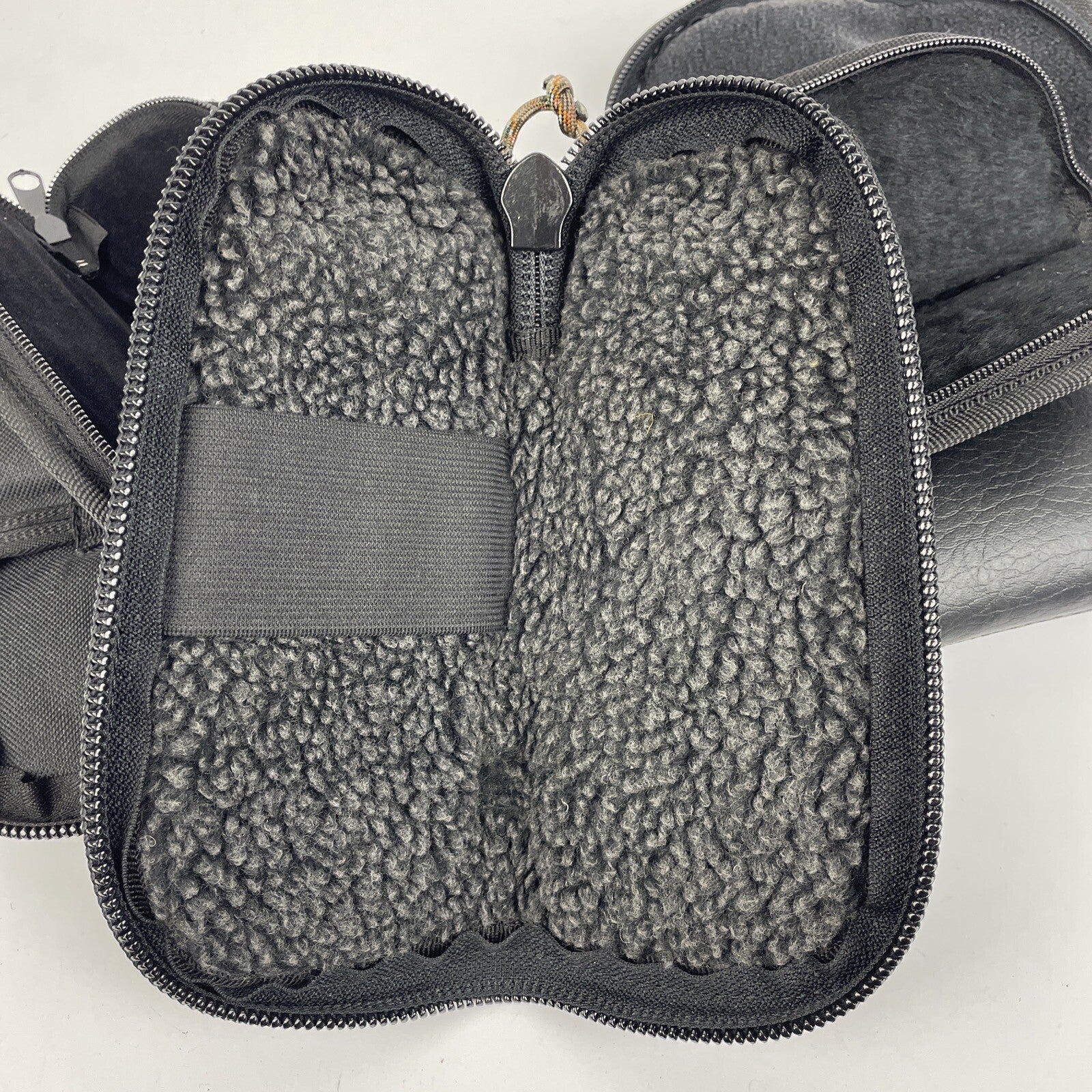 Lot of 6 Carry All Safe and Sound Zip-up Knife Case Large Size 3" X 7" PVK ++