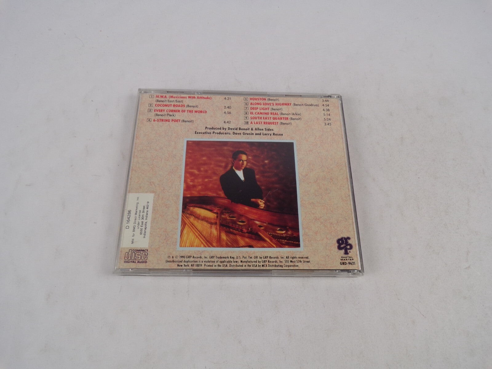 David Benoit Inner Motion Every Corner Of The World Houston CD#34