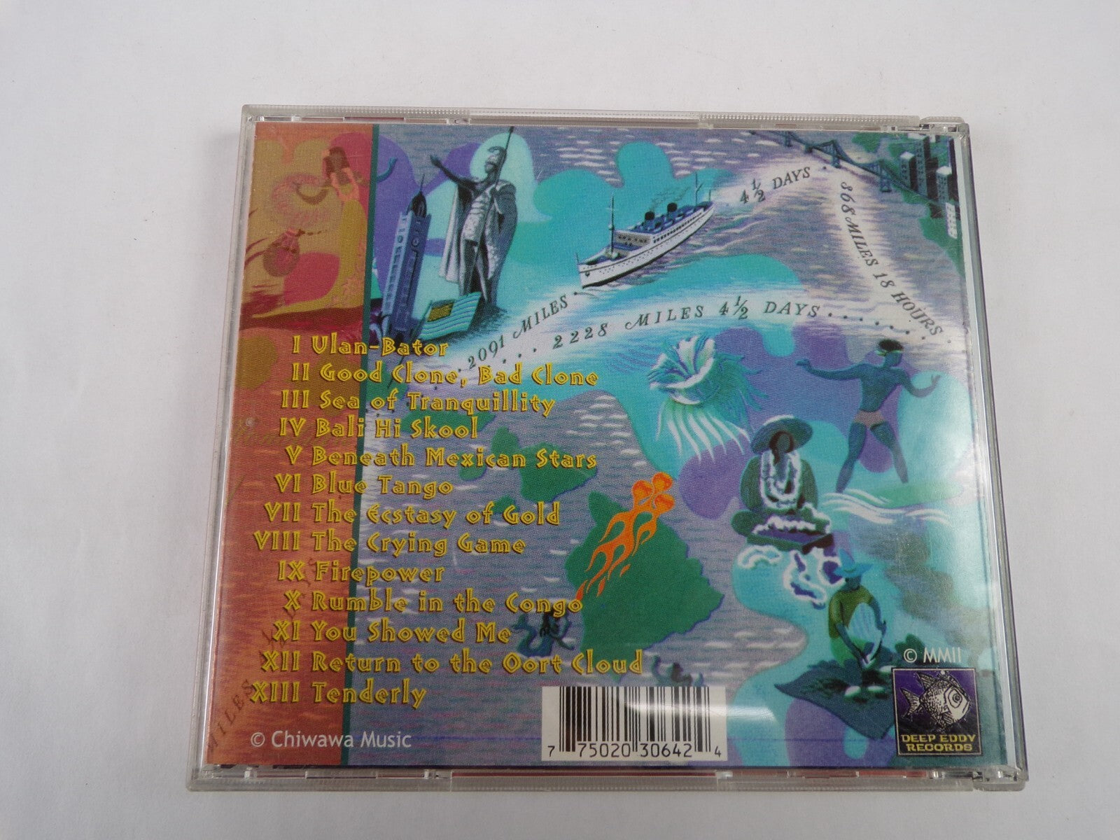 3 Balls Of Fire Firepower Vlan Bater Good Clone Bad Clone Sea Tenderly CD#55