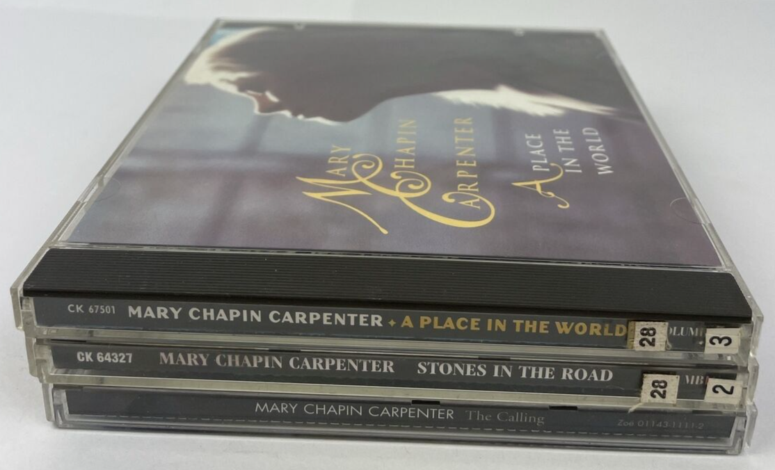 Lot of 3 x Mary Chapin Carpenter : Digital Audio CD - MINT DISCS - BC