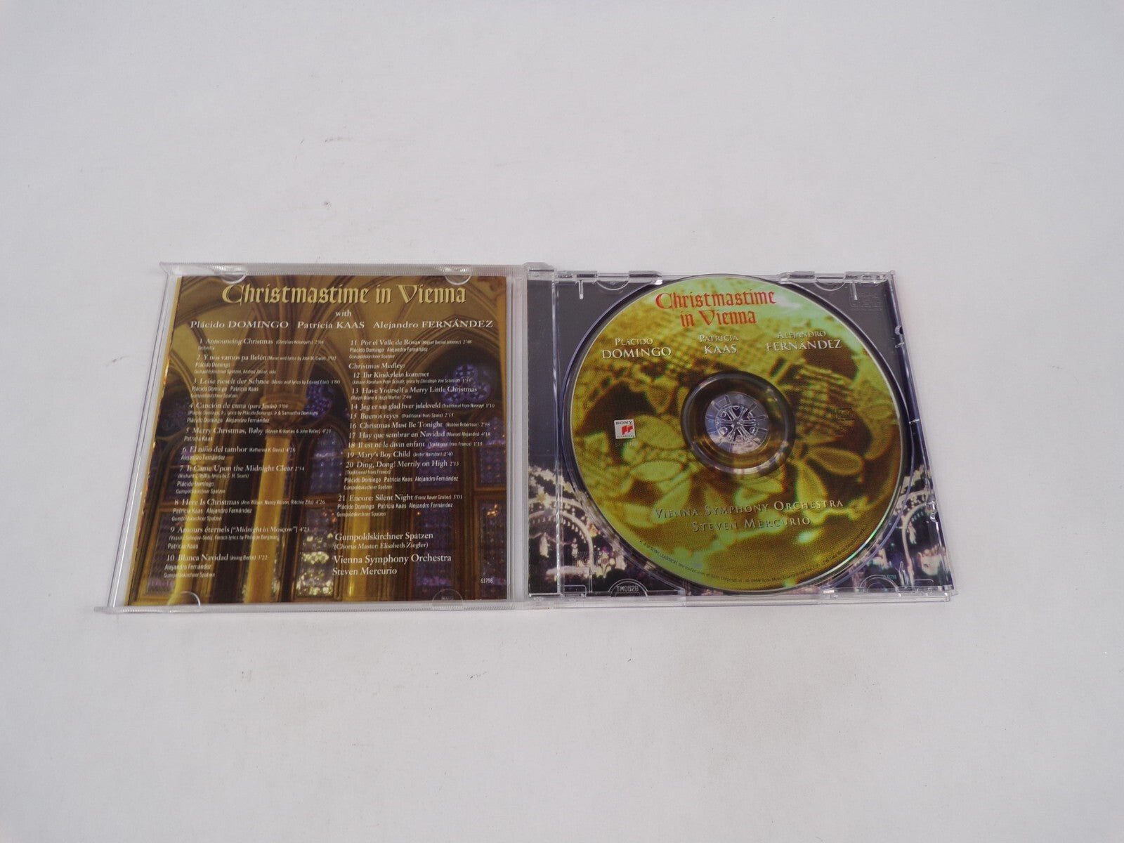 Christmastime In Vienna Announcing Christmas Y Nos Vames Pa Belen Leise CD#69