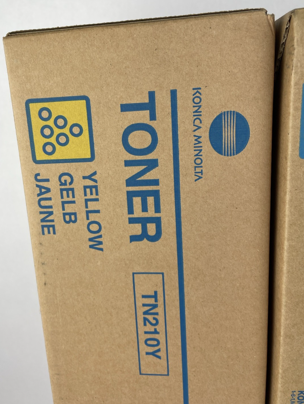 4 New Sealed Genuine Konica Minolta TN210C TN210Y TN210M TN210K Toner Cartridge