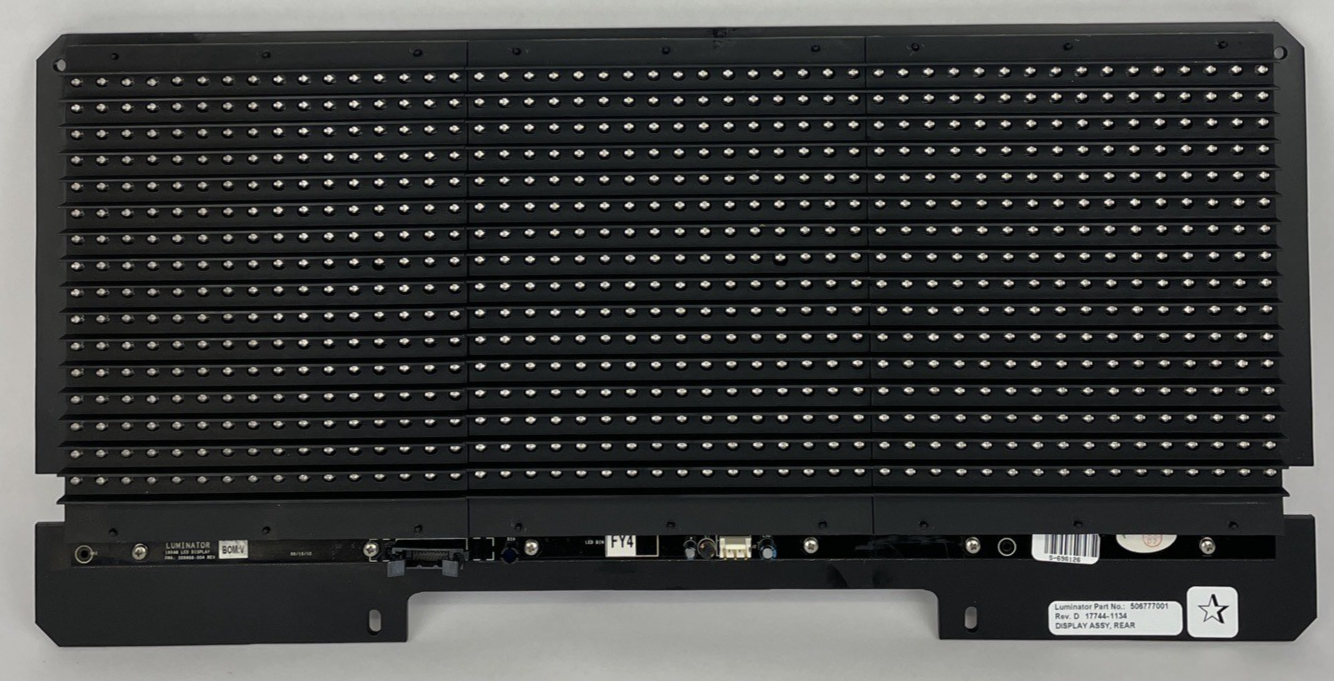 LUMINATOR 16cm x 48cm REAR HORIZON DISPLAY 506777001 LED TRANSIT BUS SIGN (F1-1)