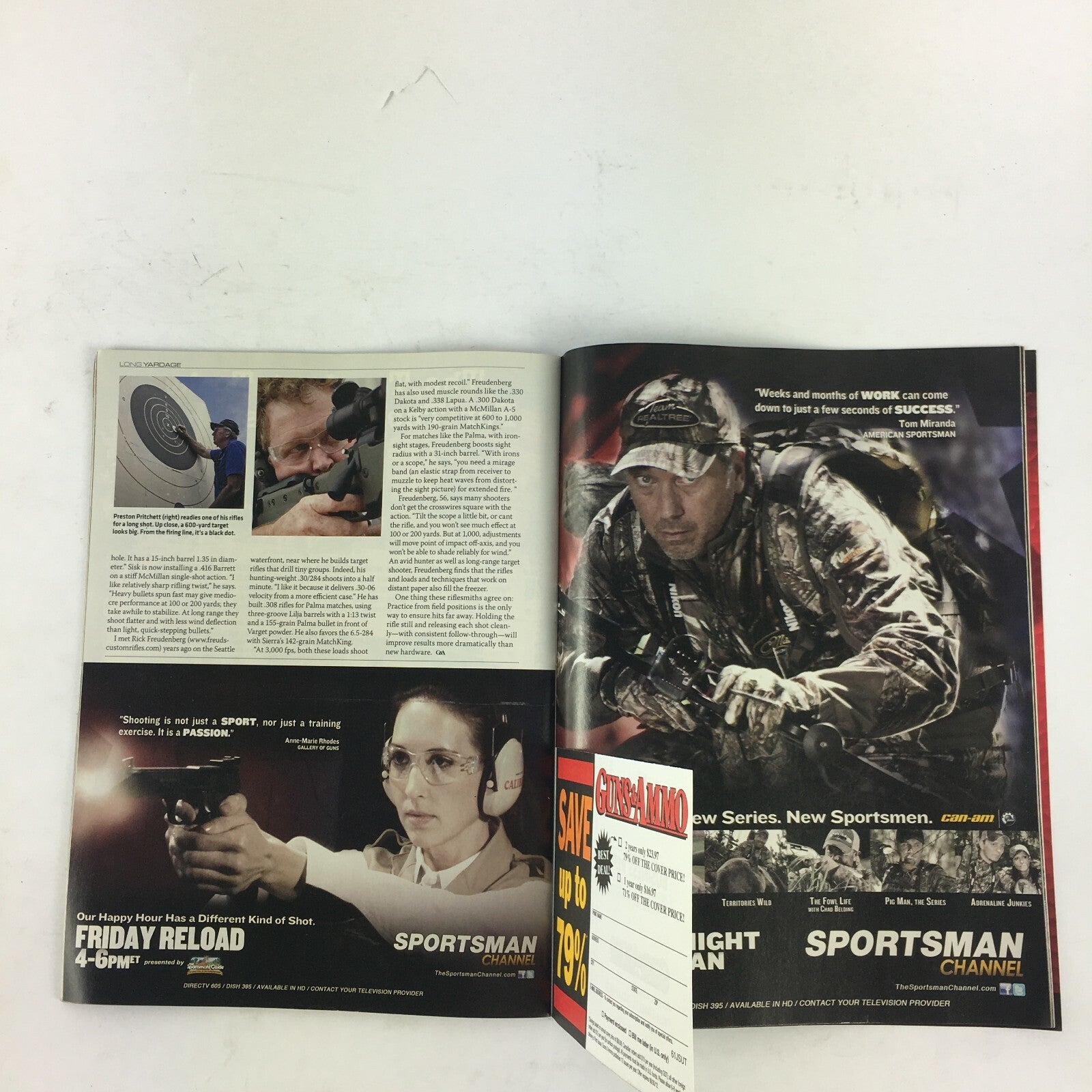 September 2011 Guns & Ammo Magazine Mossbergs MMR Family .45 Colt .45 ACP .410