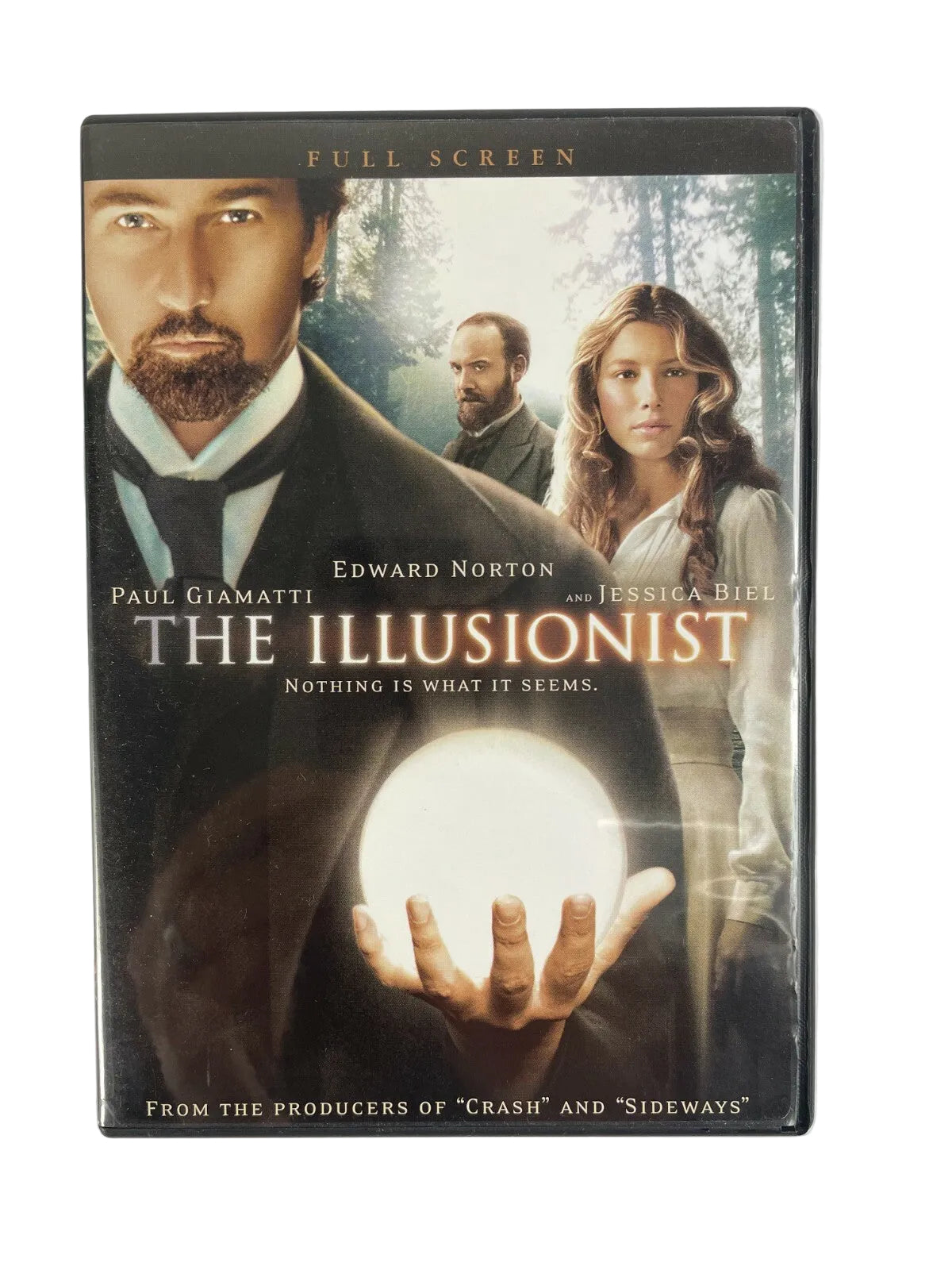 " The Illusionist " Paul Giamatti Edward Norton Jessica Biel DVD Movie - MINT