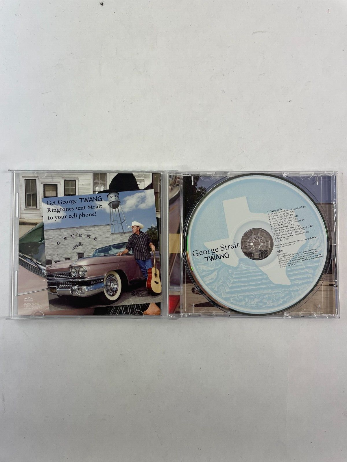George Strait Twang I Gotta Get To You El Rey Easy As You Go Arkansas CD#73