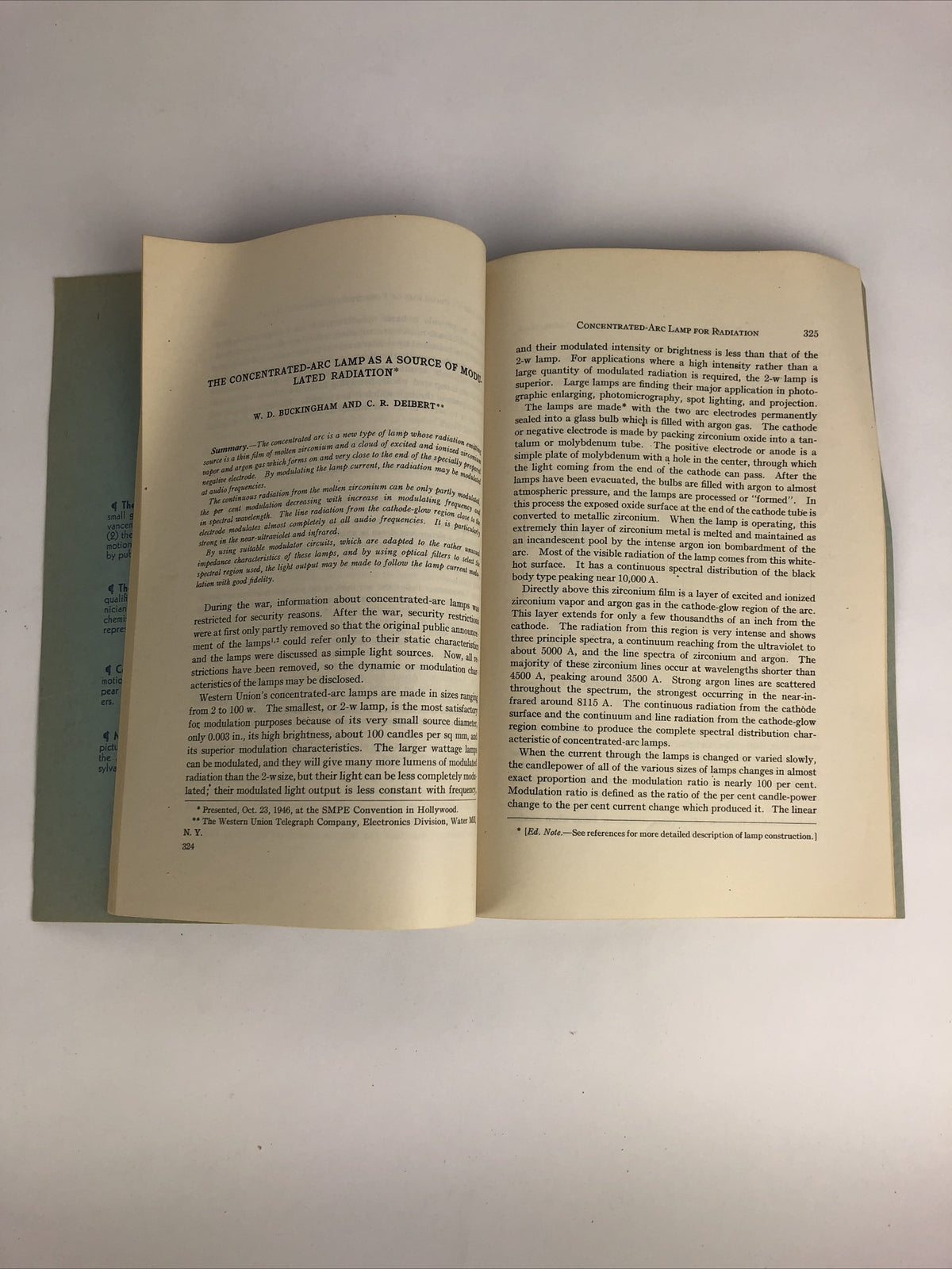 SMPE Journal Of The Society Of Motion Picture Engineers April 1947 VOL 48 No 4