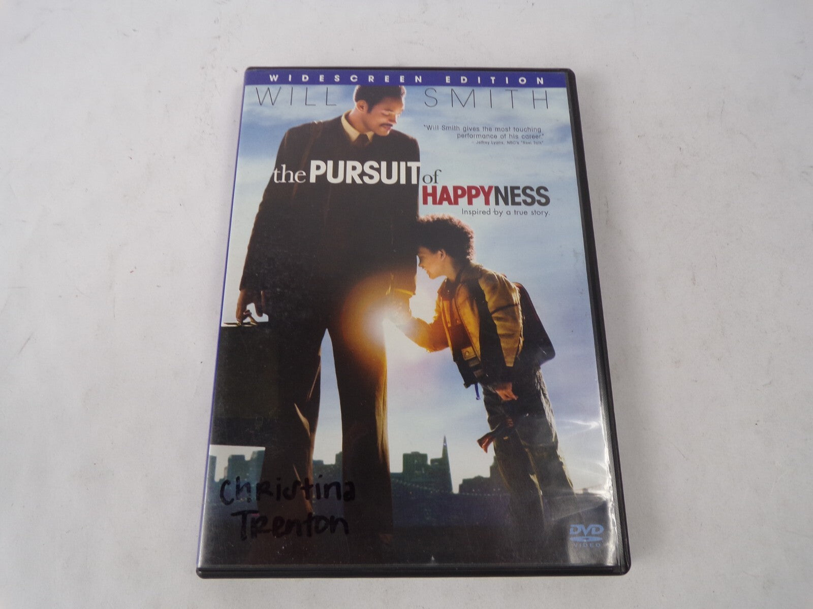 The Pursuit Of Happyness Will Smith Widescreen Edition Inspired By A DVD Movies