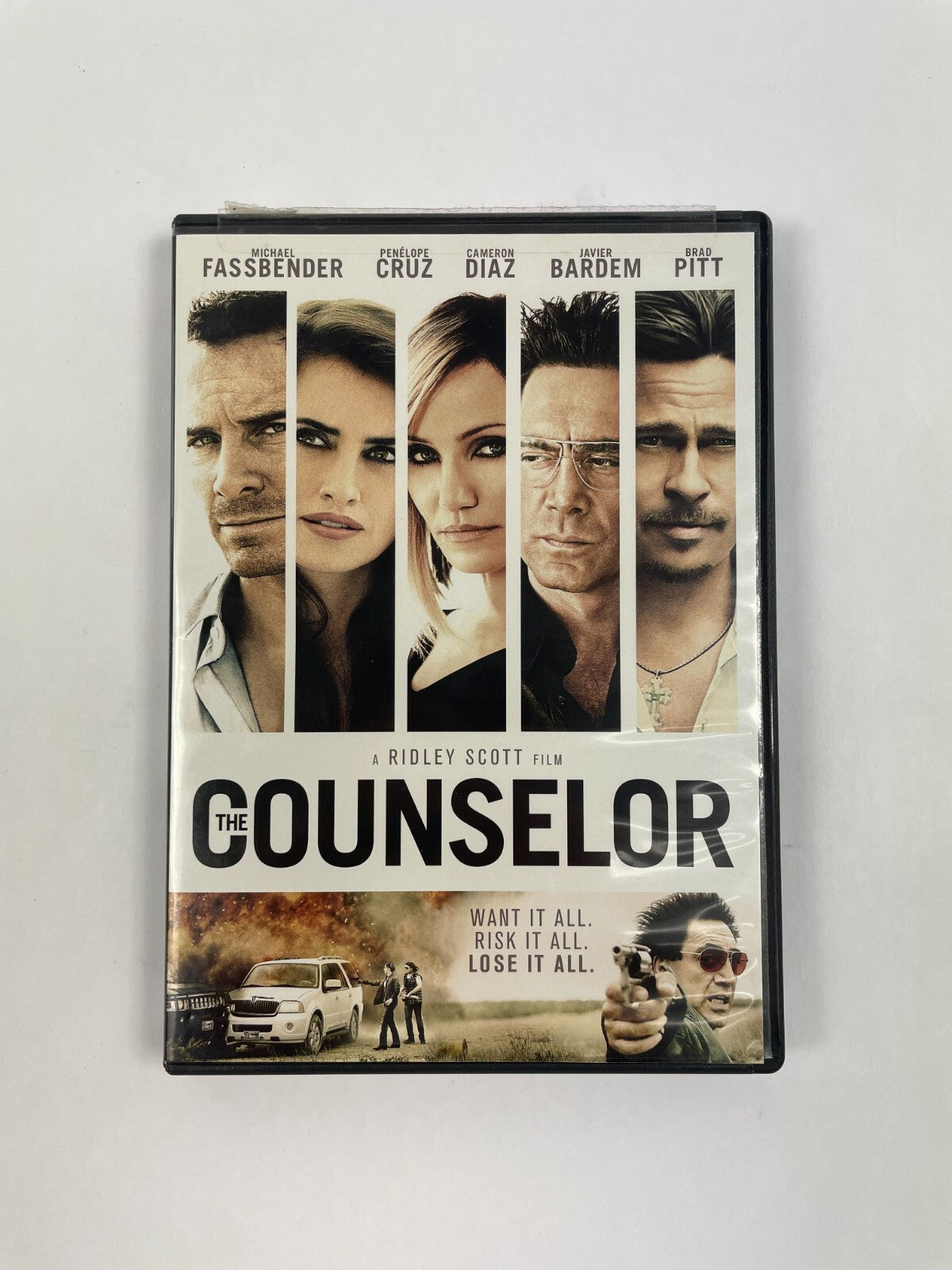 The Counselor Want It All Risk It All Lose It All Michael Fassbender DVD Movie