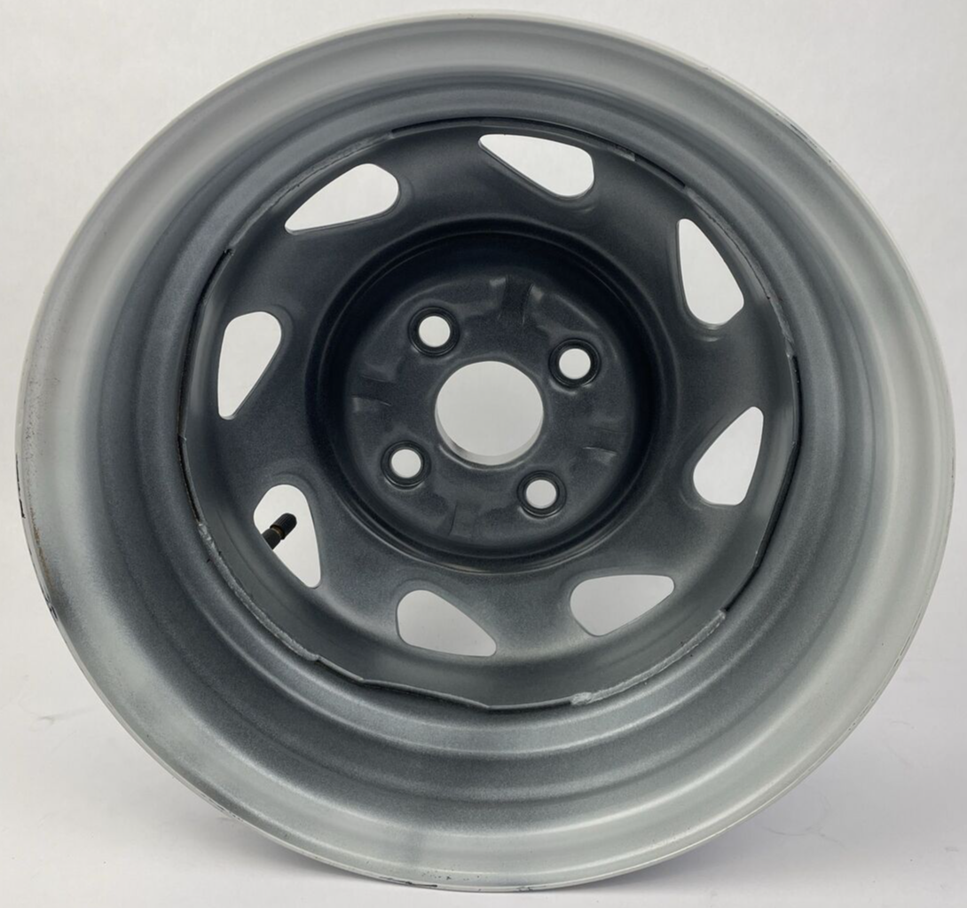 Kia Rio steel wheel rim 13x5J black OEM 2000-2005 with valve