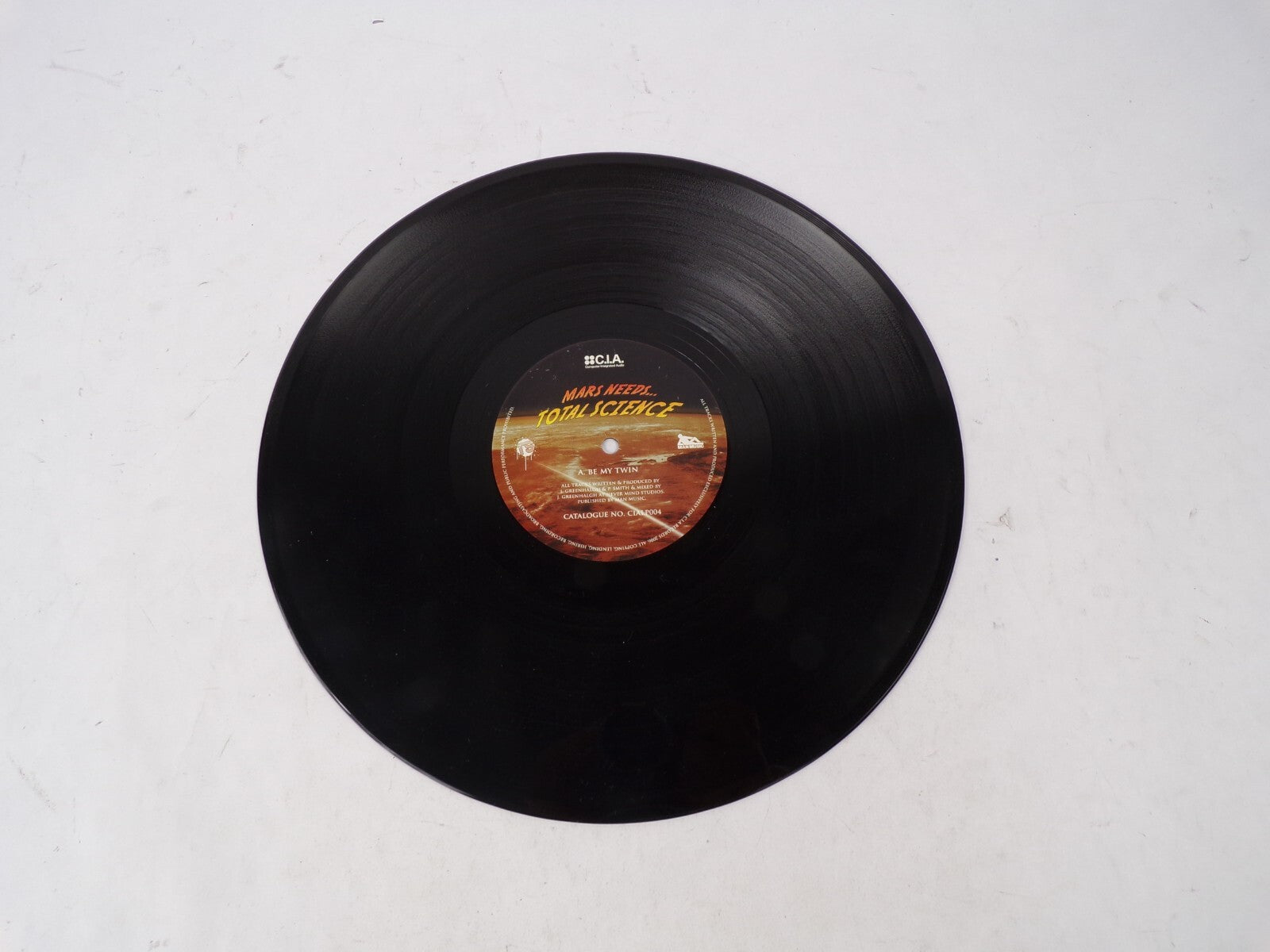 Mars Needs Total Science DJ Craze. Future Bound & Entity Be My Twin Vinyl Record