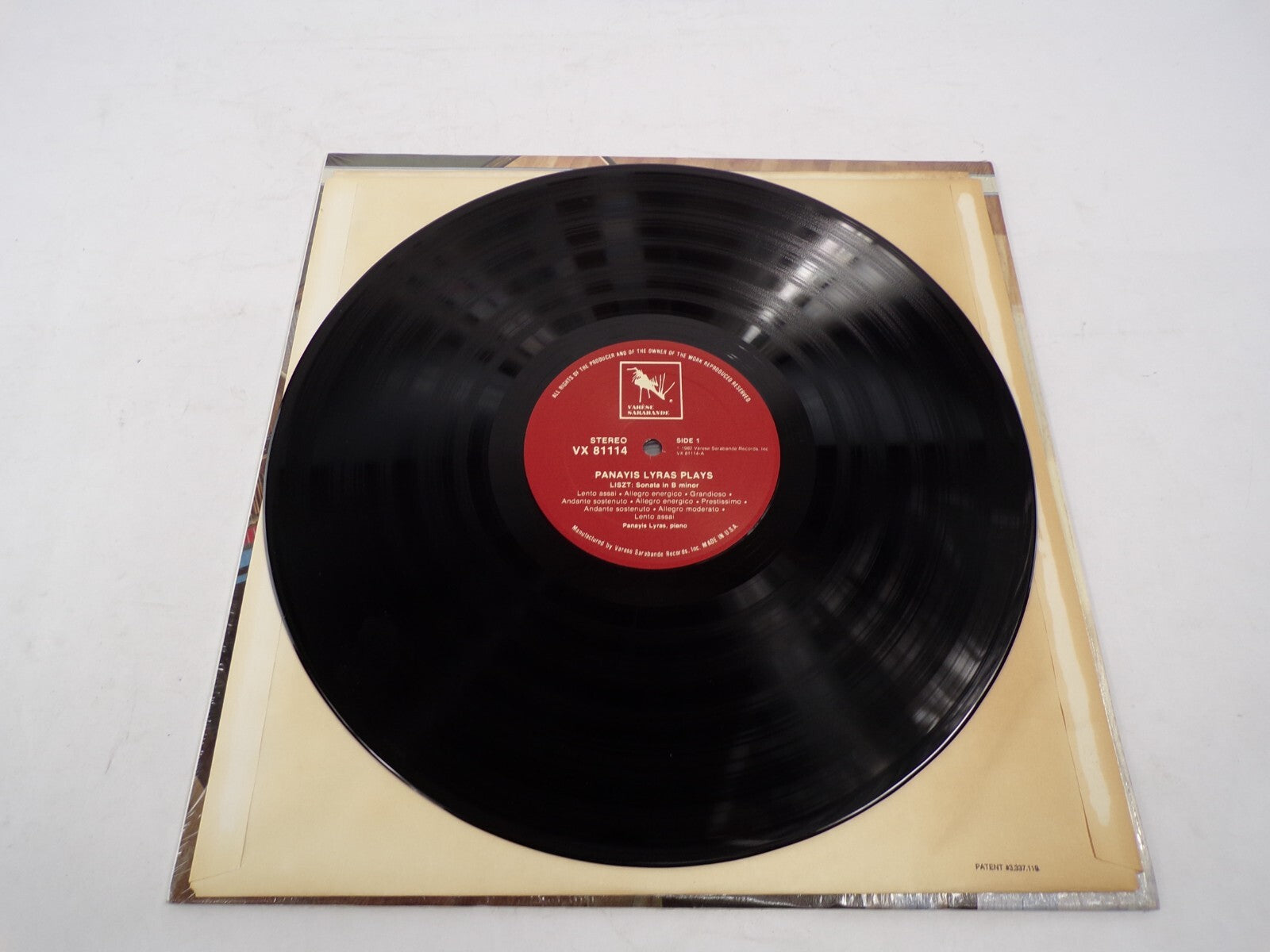 Panayis Lyras Silver Medal Winner The Van Cliburn Competition Vinyl Record