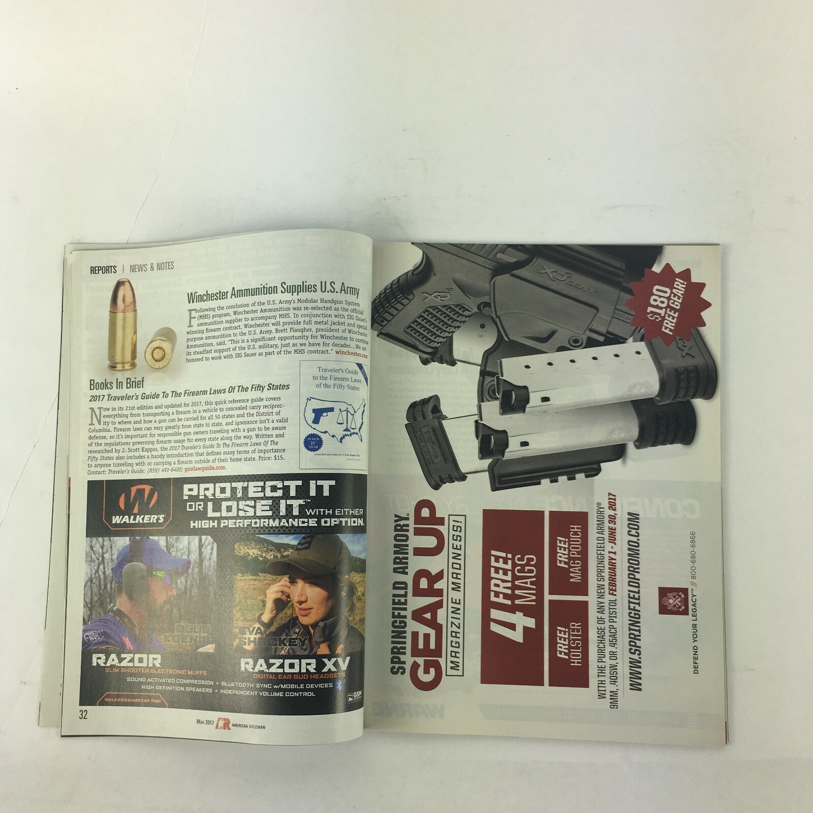 May 2017 American Rifleman Magazine NRA Carry Gaurd Dana Loesch