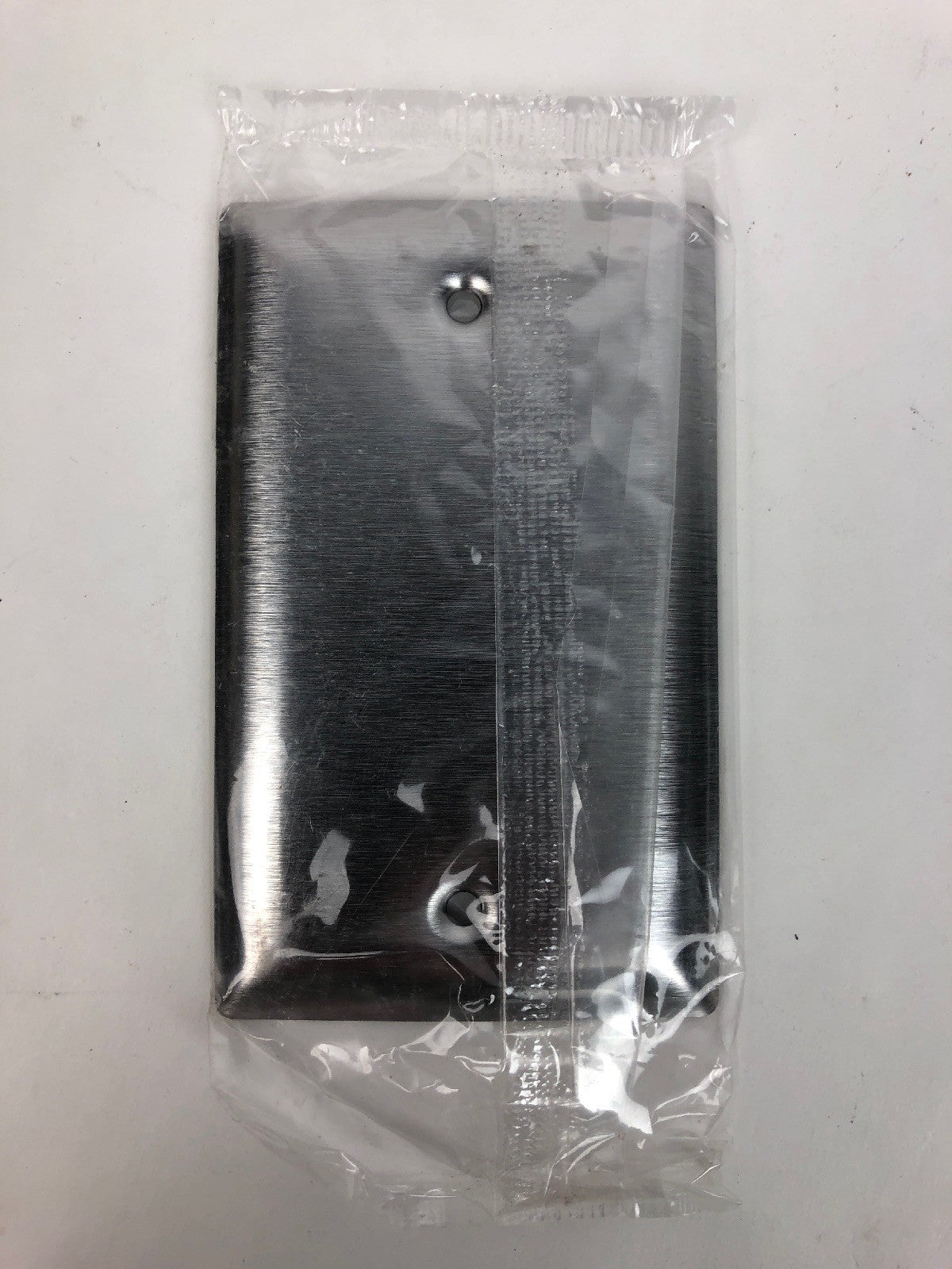 Pass and Seymour Legrand 1-Gang Stainless Steel Single Blank Wall Plate FSTSHP