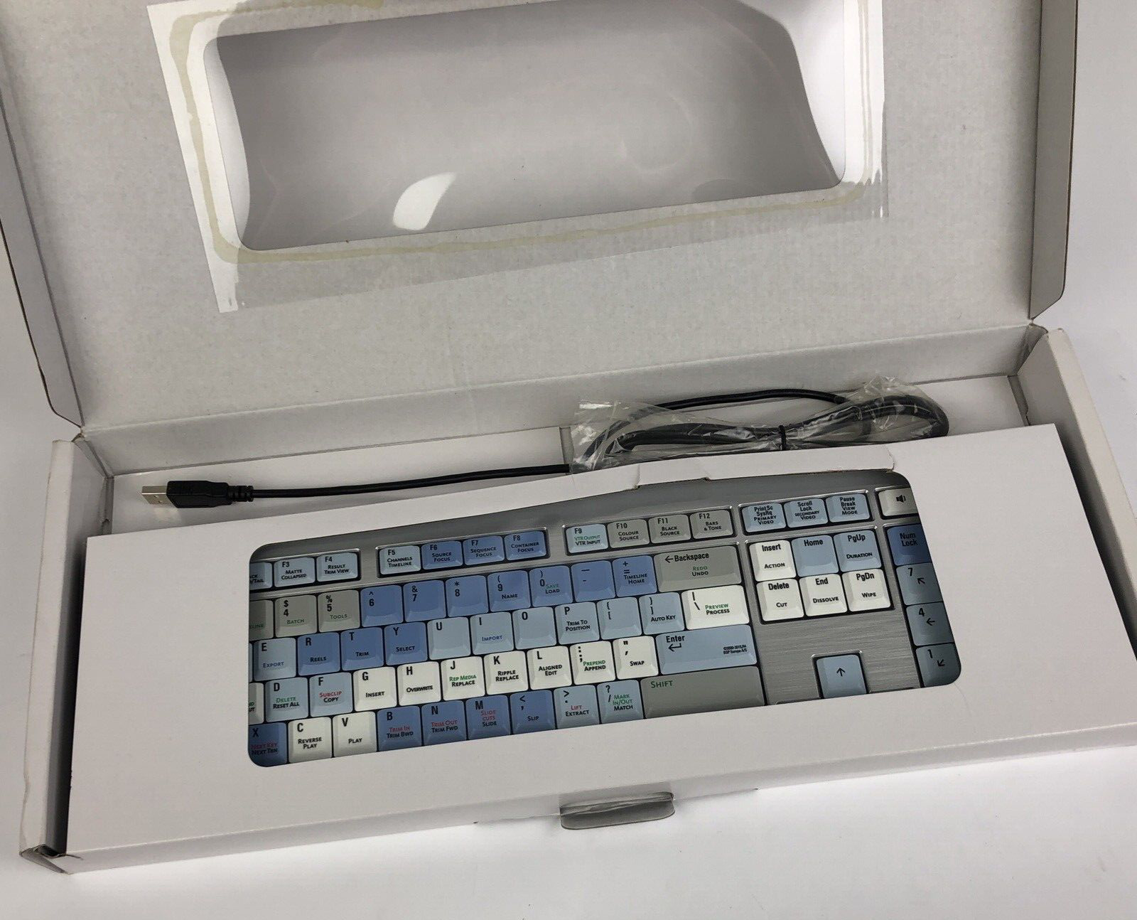 LogicKeyboard Autodesk SMOKE American English Linux / PC Nero Slim Line Keyboard