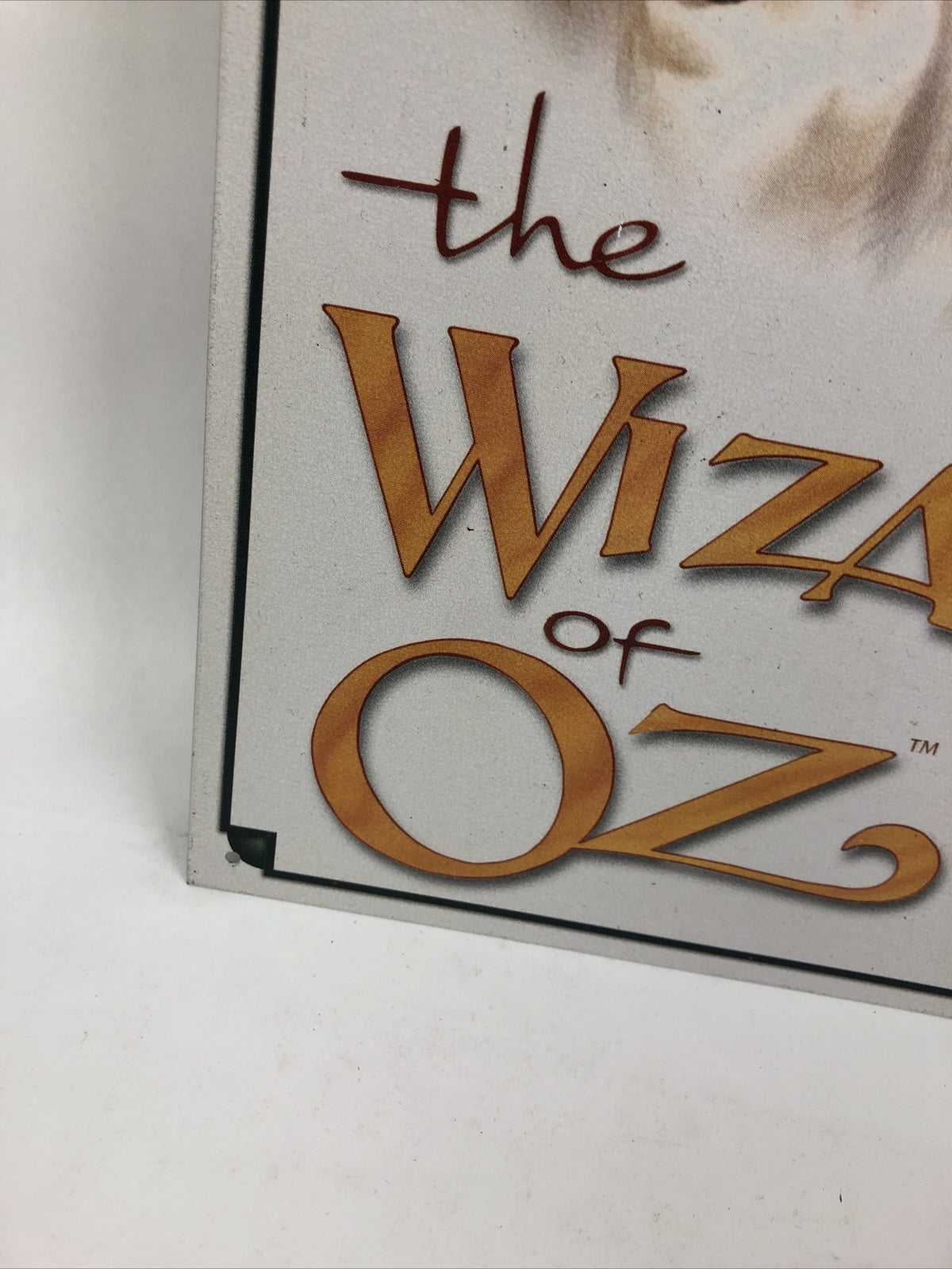 The Wizard of Oz * Tin Sign Wall Clock 16" x 12.5" One of a Kind Julie Garland
