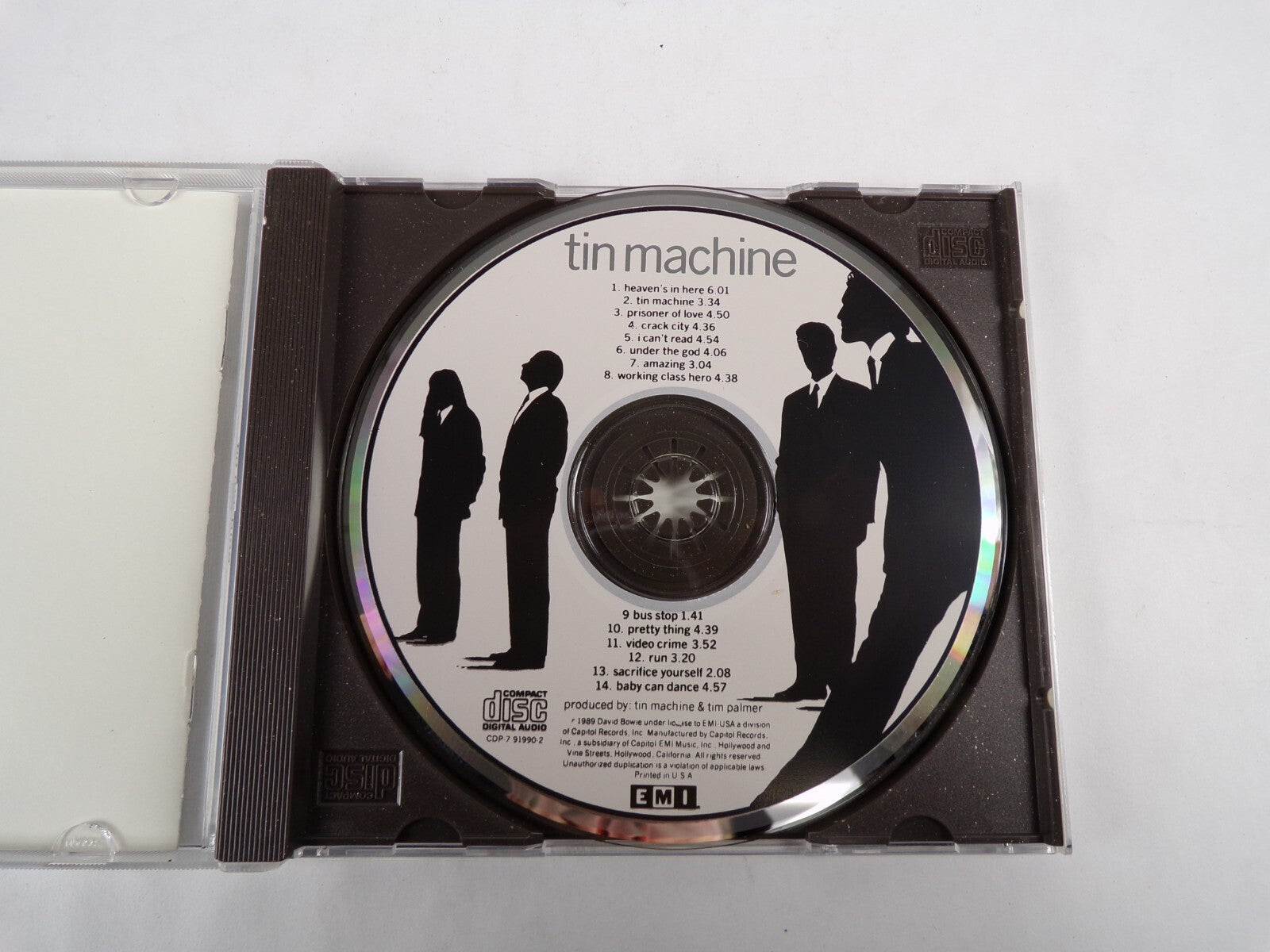 Tin Machine Heavens Here Prisoner Of Love Crack City I Cant Read Under CD#55