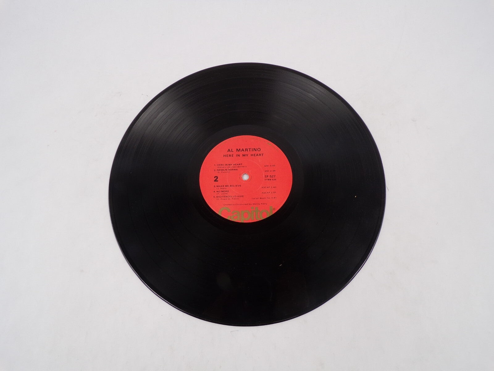 Al Martino Here In My Heart Granada Because You're Mine Mattinata Vinyl Record