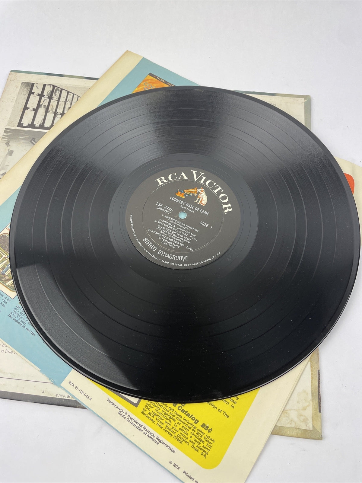 HANK LOCKLIN Country Hall Of Fame Vinyl LP Record LSP 3946 RCA Victor Records
