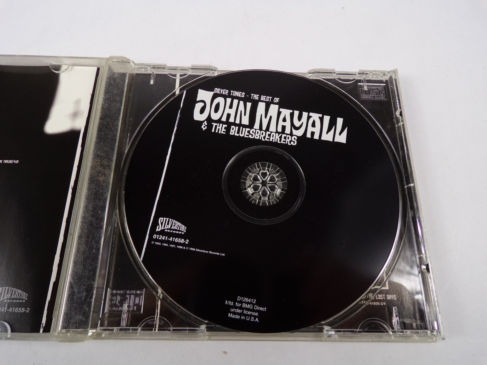 The Best Of John Mayall & The Bluesbreakers Mail Order Mystics No Big HurryCD#35
