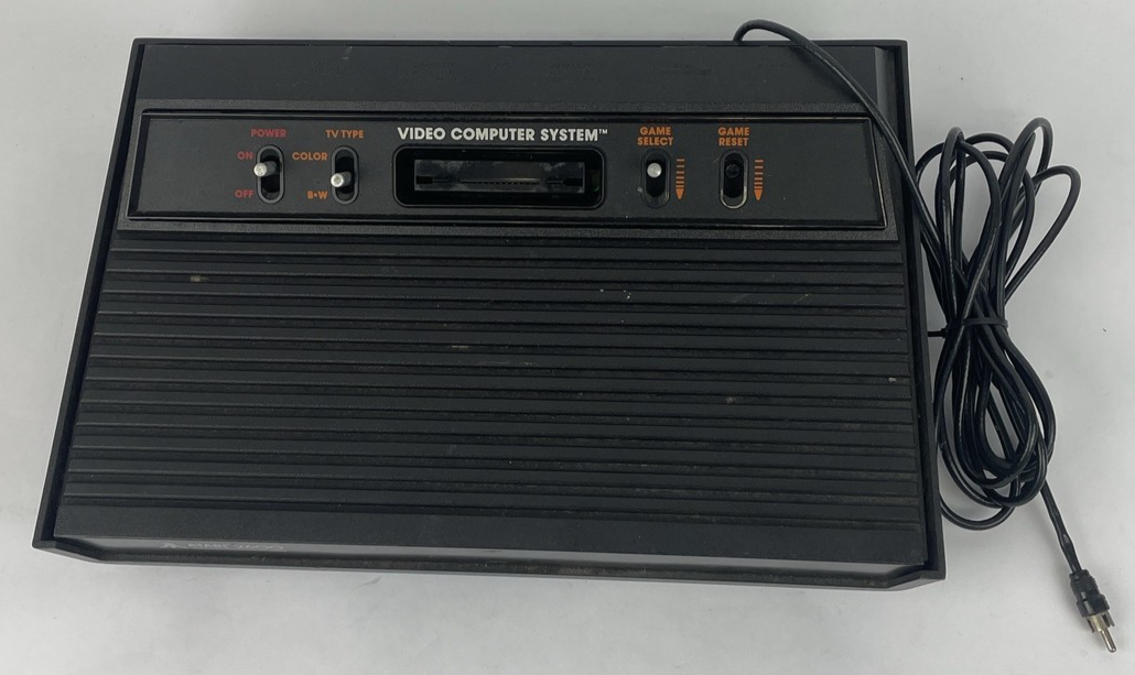 For Parts or Repair Only Atari 2600 Video Game Console No Accessories
