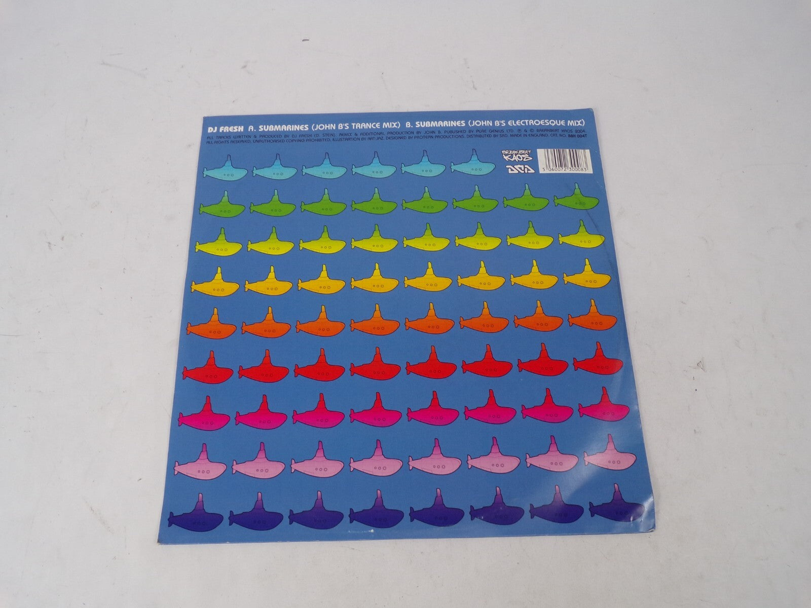 Submarines Dj Fresh John B's Trance & Electroesque Mixes Vinyl Record