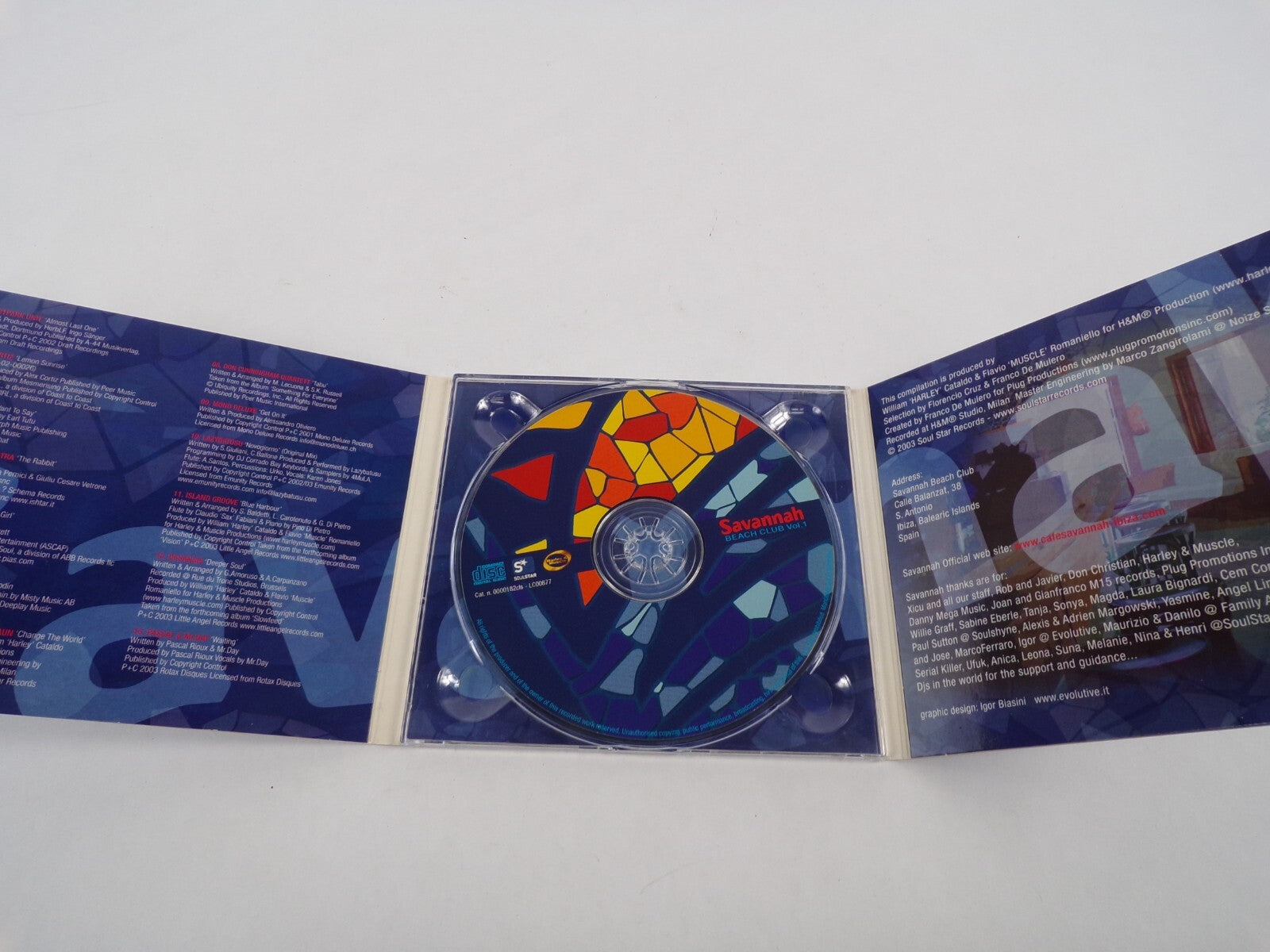 Savannah Beach Club Vol.1 Westpark Unit Alex CortizEarl Tutu Peven Everett CD#28