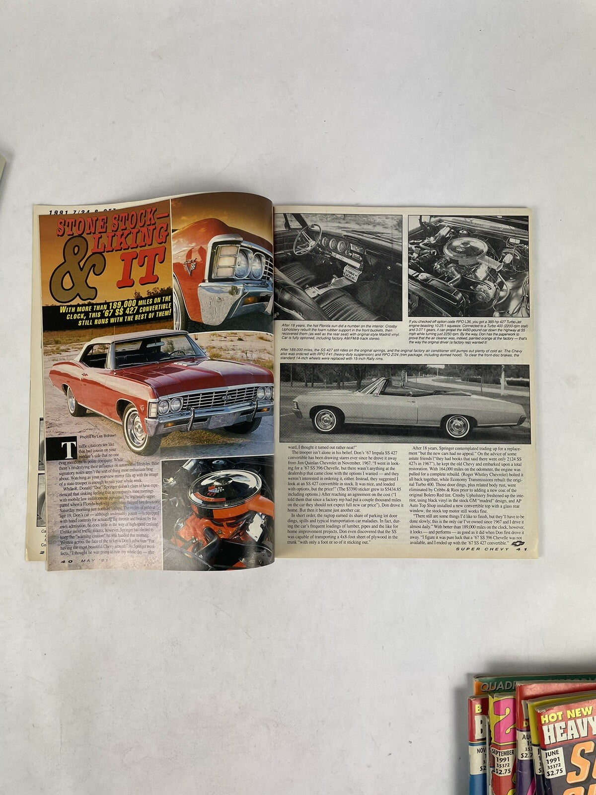 Lot of 12: SUPER CHEVY MAGAZINES Complete Full Set 12 issues Jan to Dec 1991