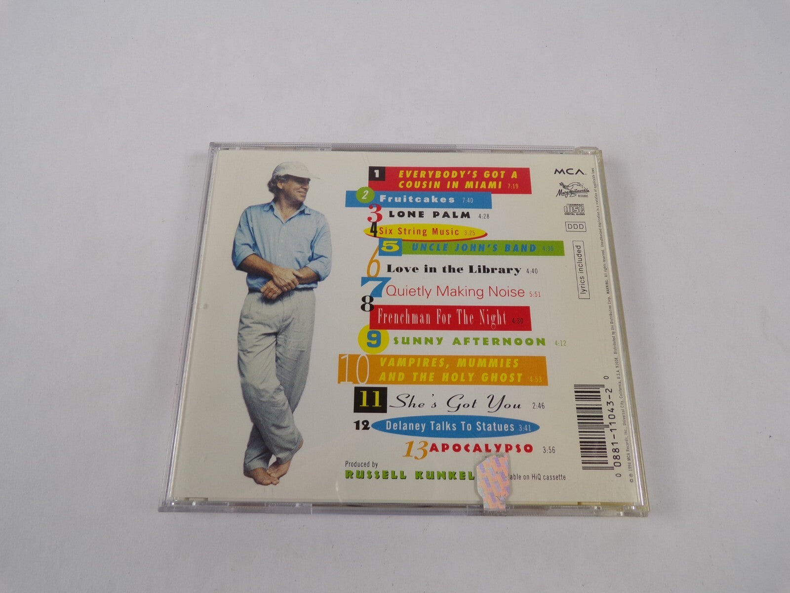 Jimmy Buffett Fruit Cakes Every Body's Got A Cousin In Miami Fruitcakes CD#46
