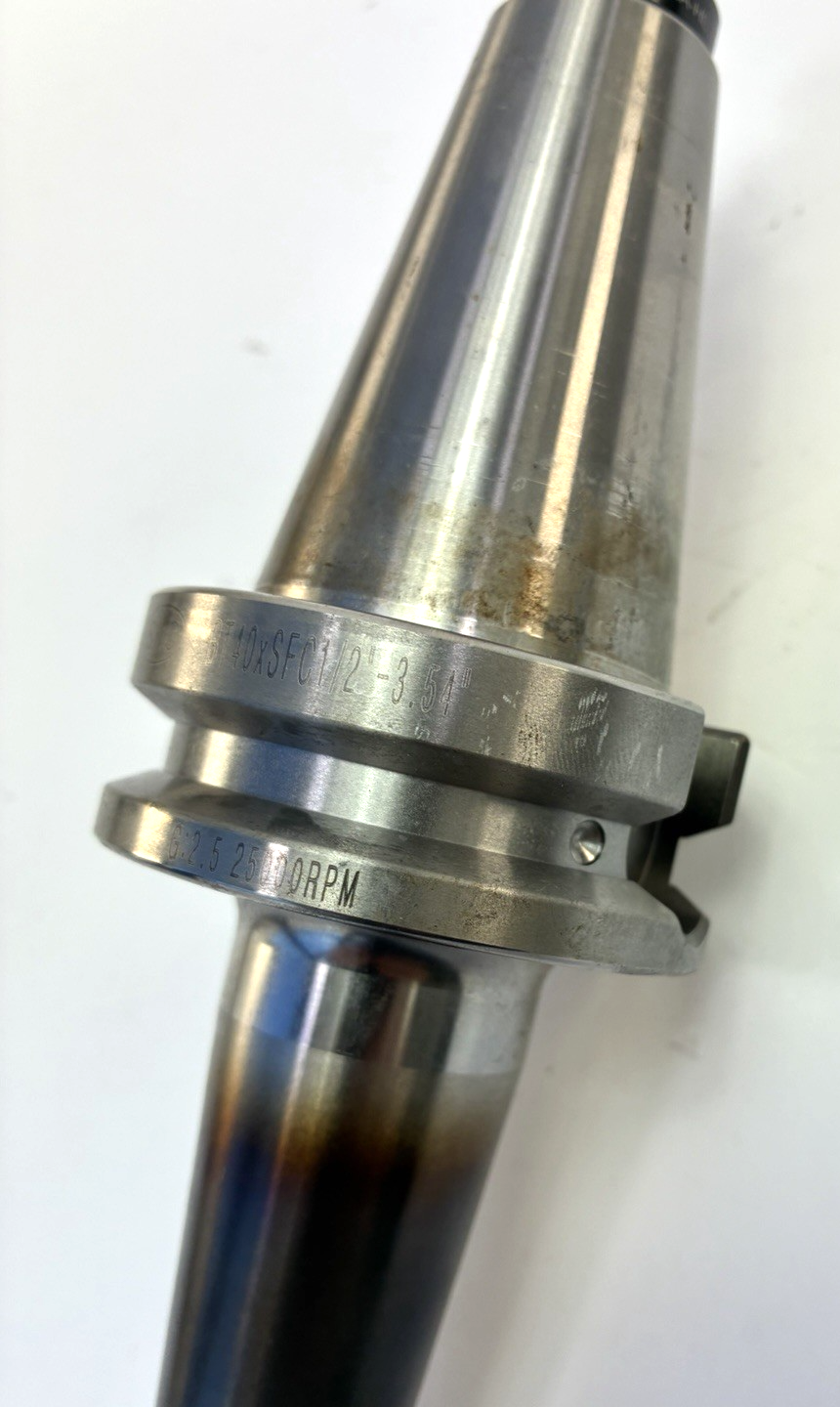 Techniks SYIC 39114 BT40 1/2" Shrink Fit Holder 3.54" 25K w End Mill