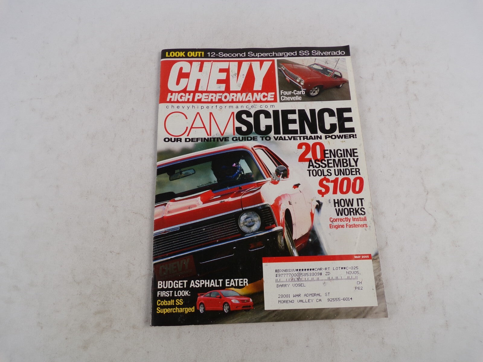 May 2005 Chevy High Performance Cam Science Our Definitive Guide To Valvetrain