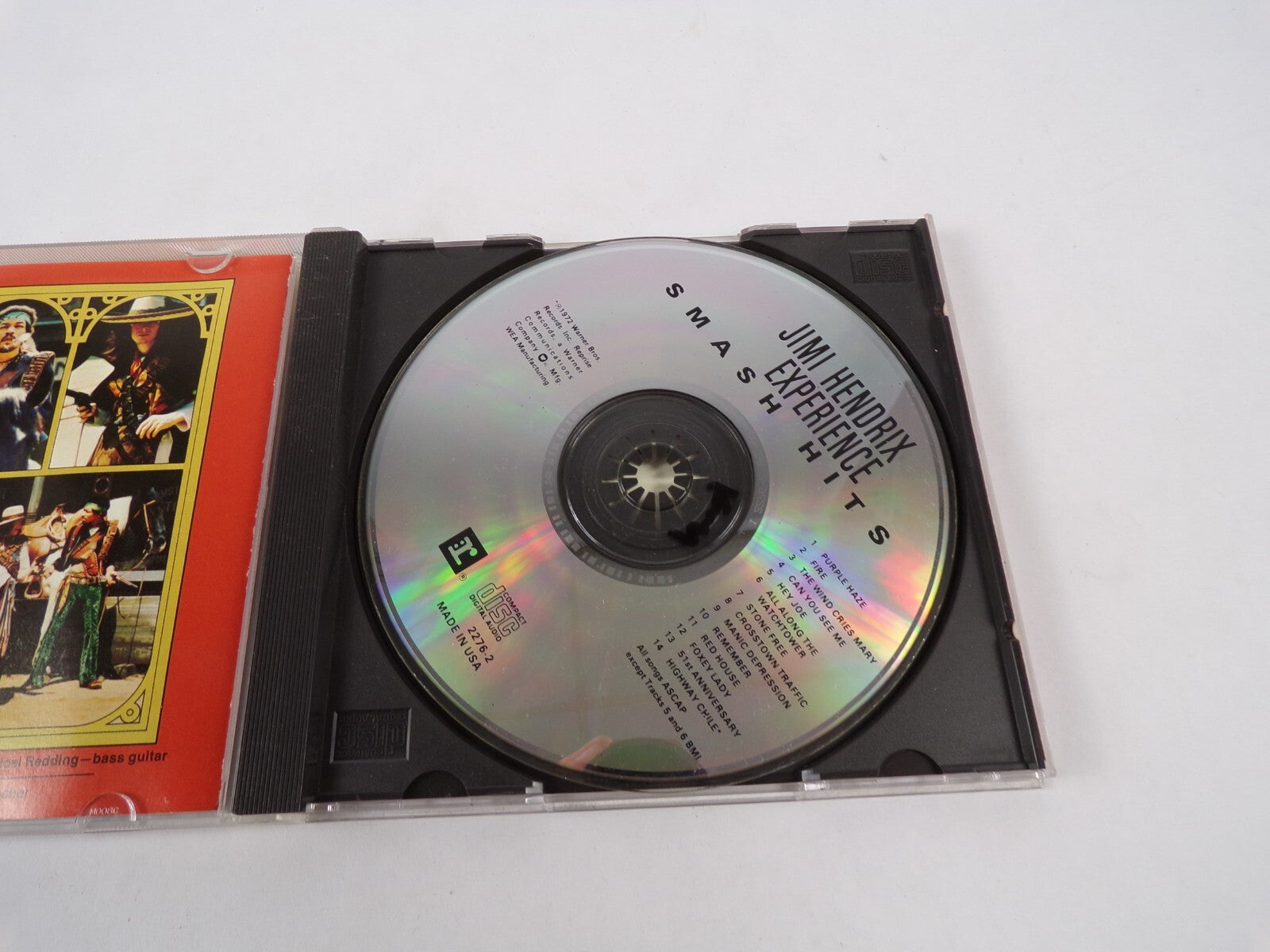 Features 2Extra Song Jimi Hendrix Experience Smash HitsPurple Haze Fire Th CD#27