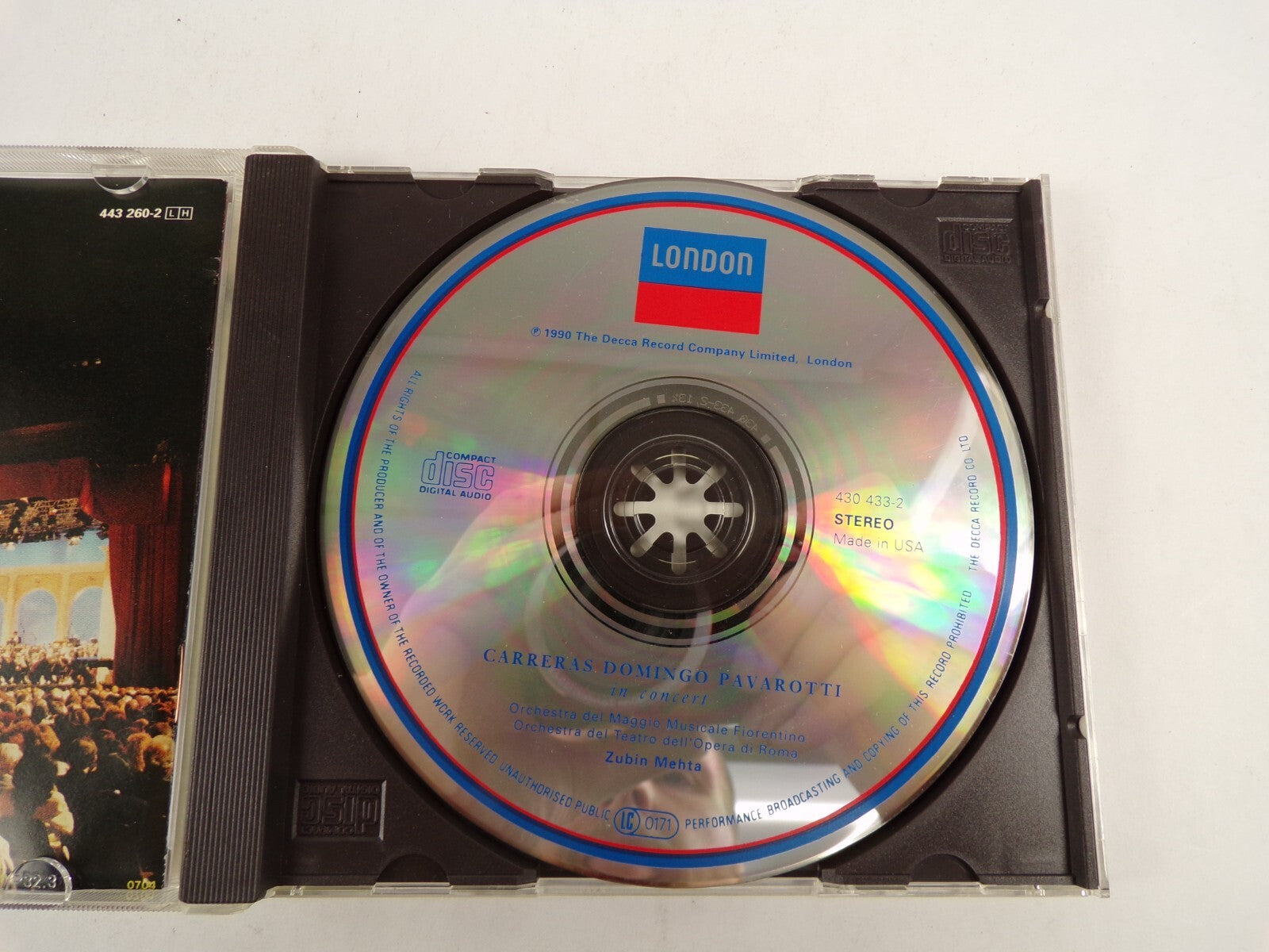 Pavarotti My Heart's Delight Signore, Ascolta! Vilja Granada Brindisi CD#51