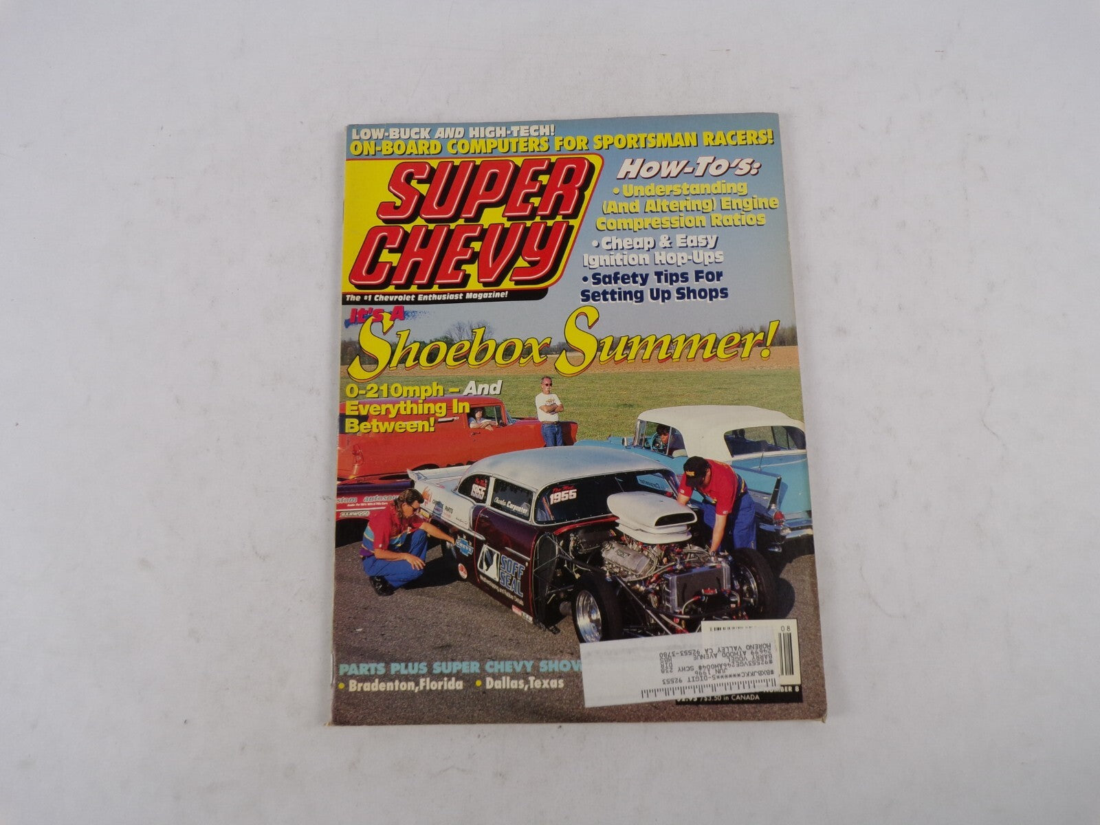 June 1996 Super Chevy It's A Shoebox Summer! Cheap&Easy Ignition Hop-Ups Safety