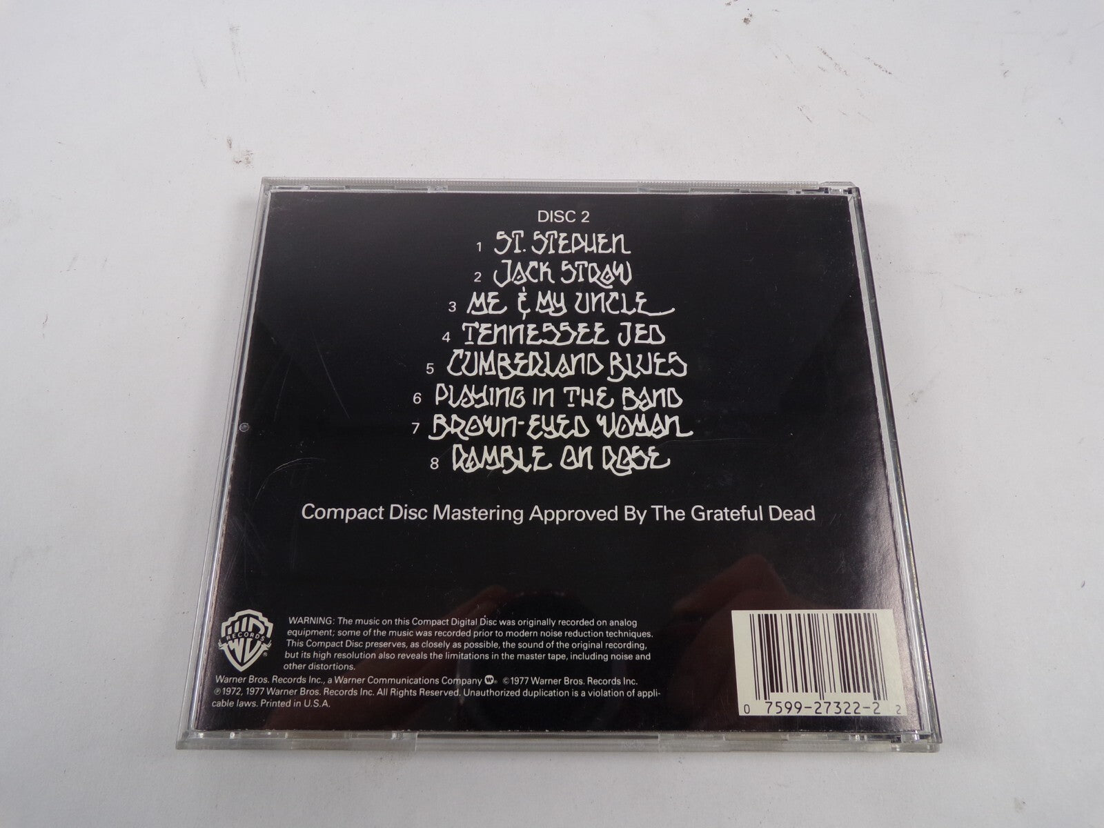 What A Long Strange Trip It's Been The Best The Grateful Dead Disc 2 CD#51
