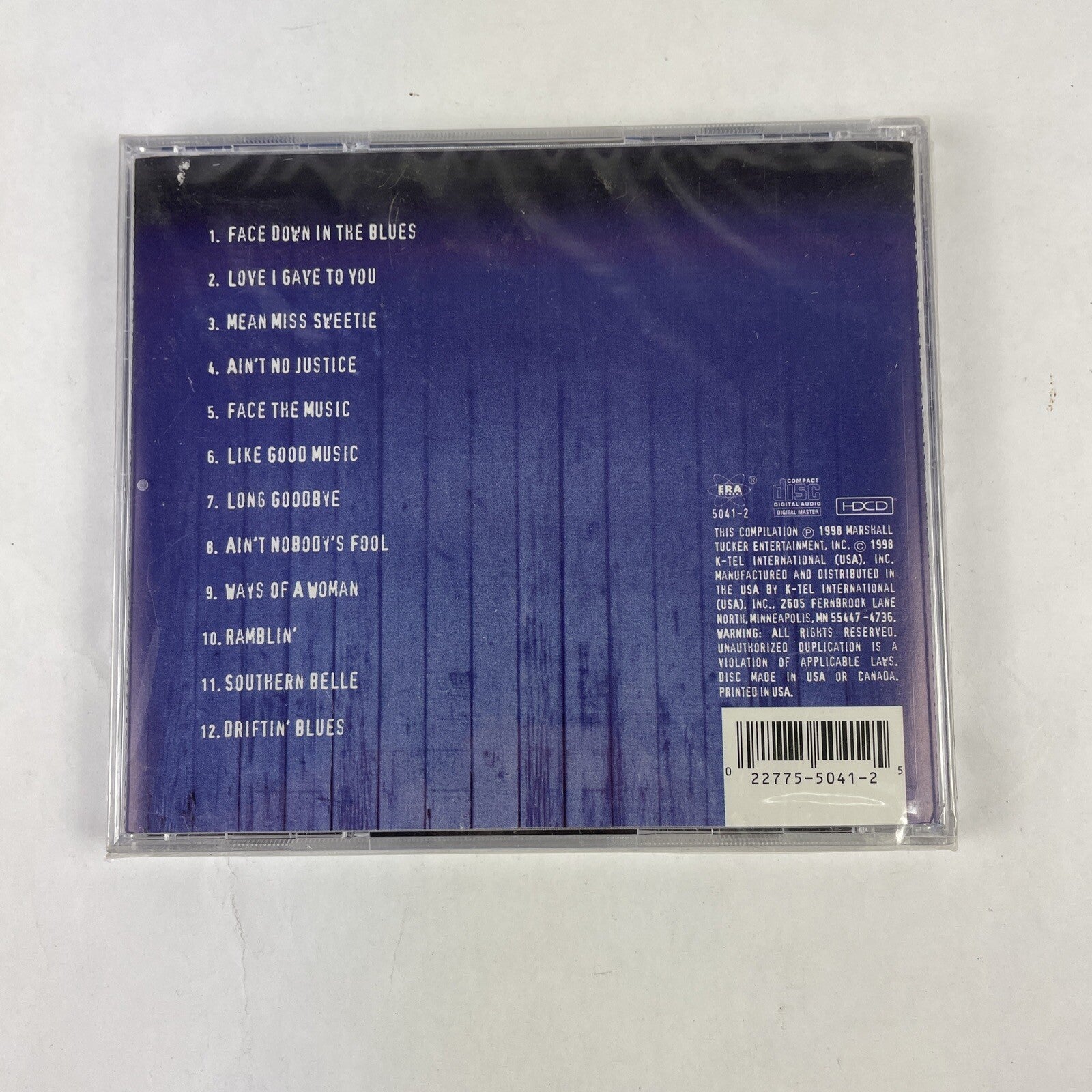 The Marshall Tucker Band - Face Down in the Blues CD (1998) #15