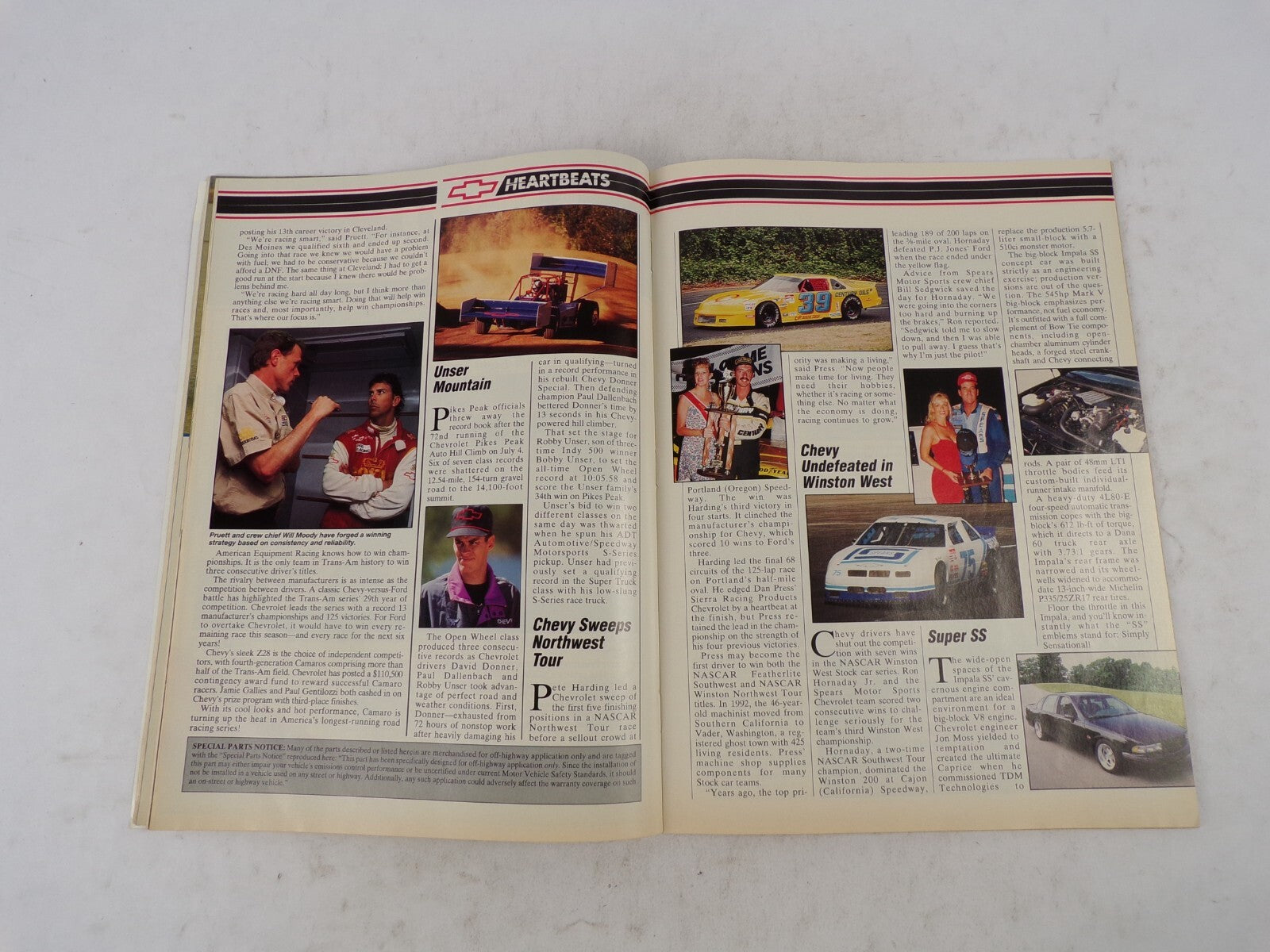 December 1994 Chevy High Performance Small-Block Anniversary Chevy Thunder Exclu