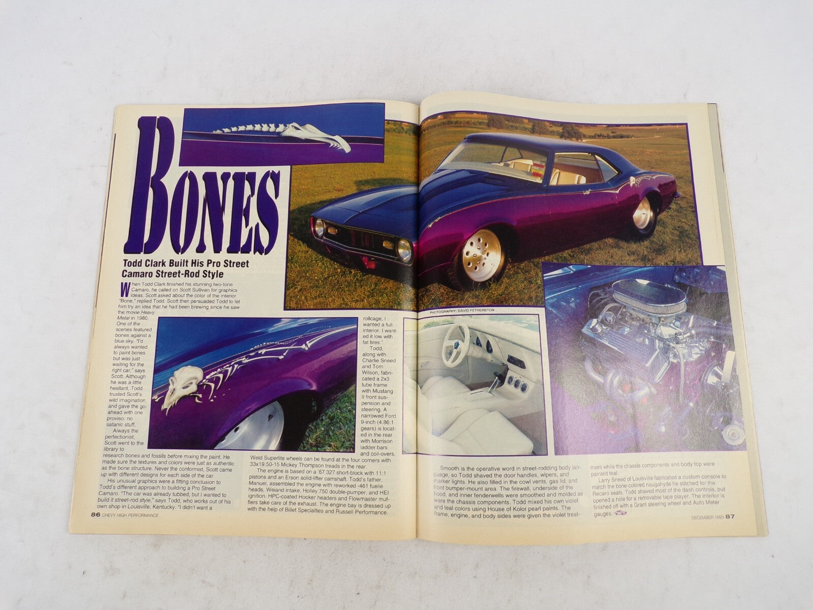 October 1993 Chevy High Performance Super Musclecar Shootout Who's The Quickest?